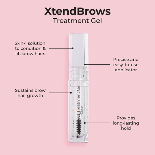 MCO BEAUTY XTENDBROWS TREATMENT GEL CLEAR 4G - Image 2