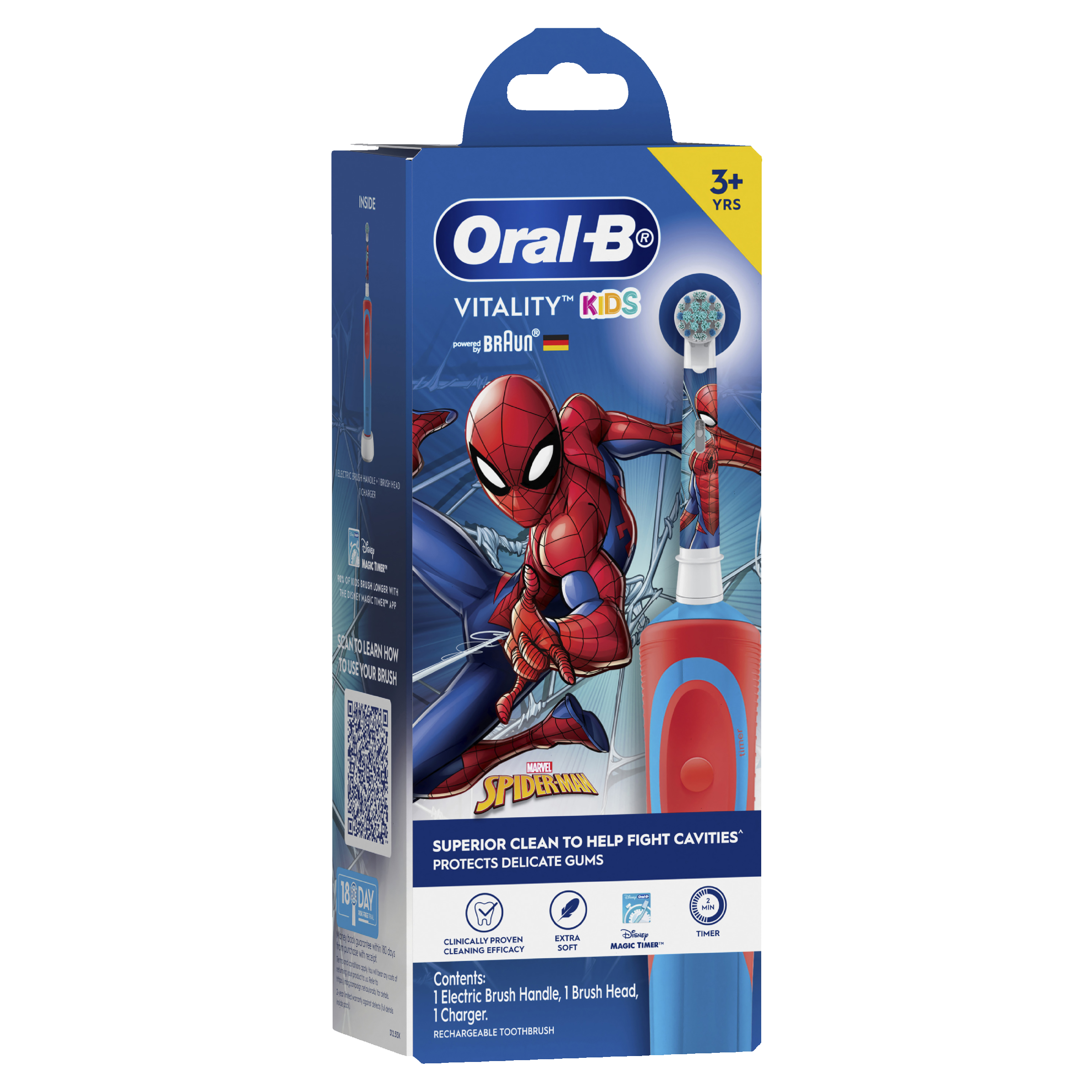 ORAL-B ELECTRIC TOOTHBRUSH SPIDERMAN ECOBOX 1 PACK - Image 8
