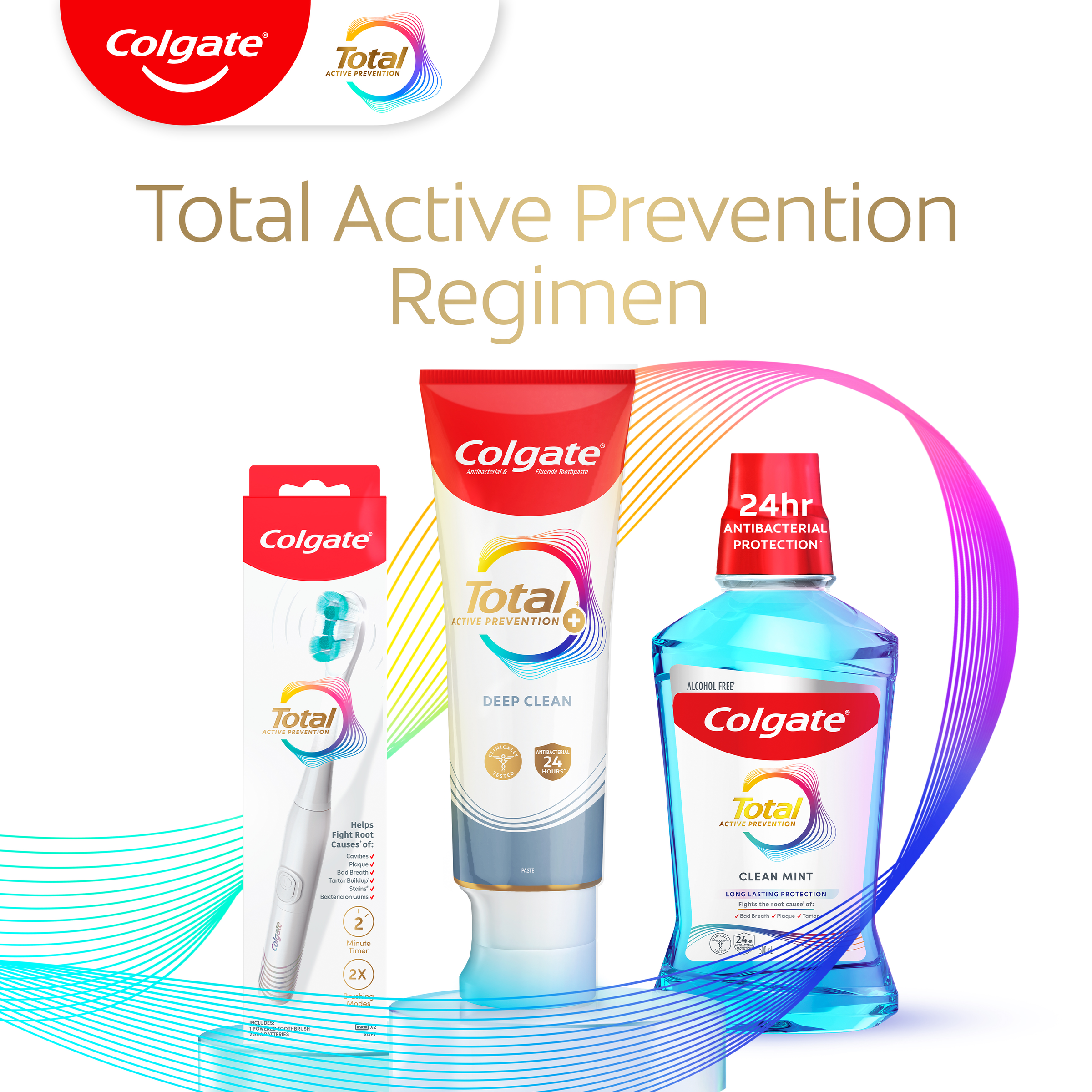 COLGATE TOOTHBRUSH TOTAL POWER TOOTHBRUSH REFILL 2 PACK - Image 11