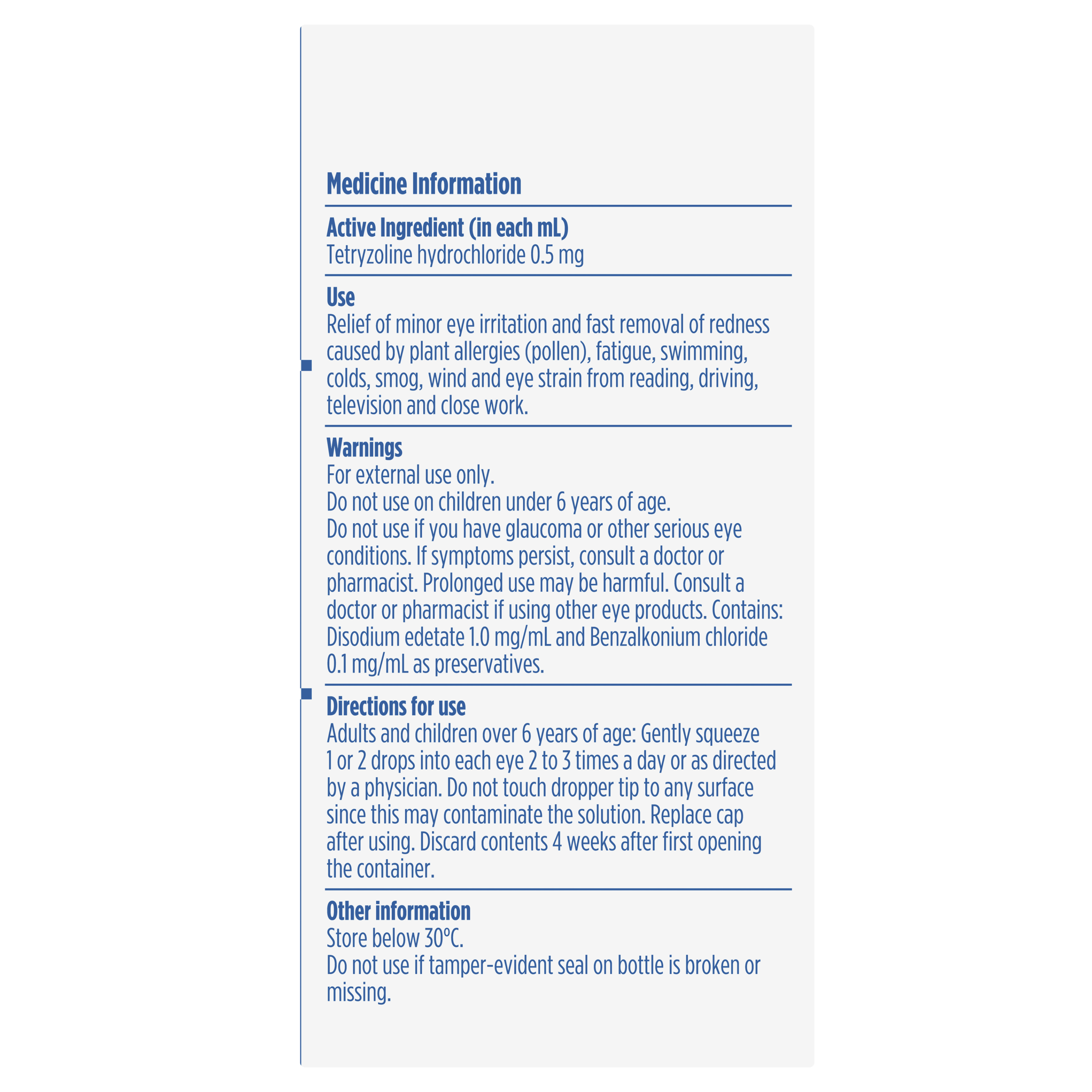 MURINE SORE EYE DROPS 15ML - Image 4