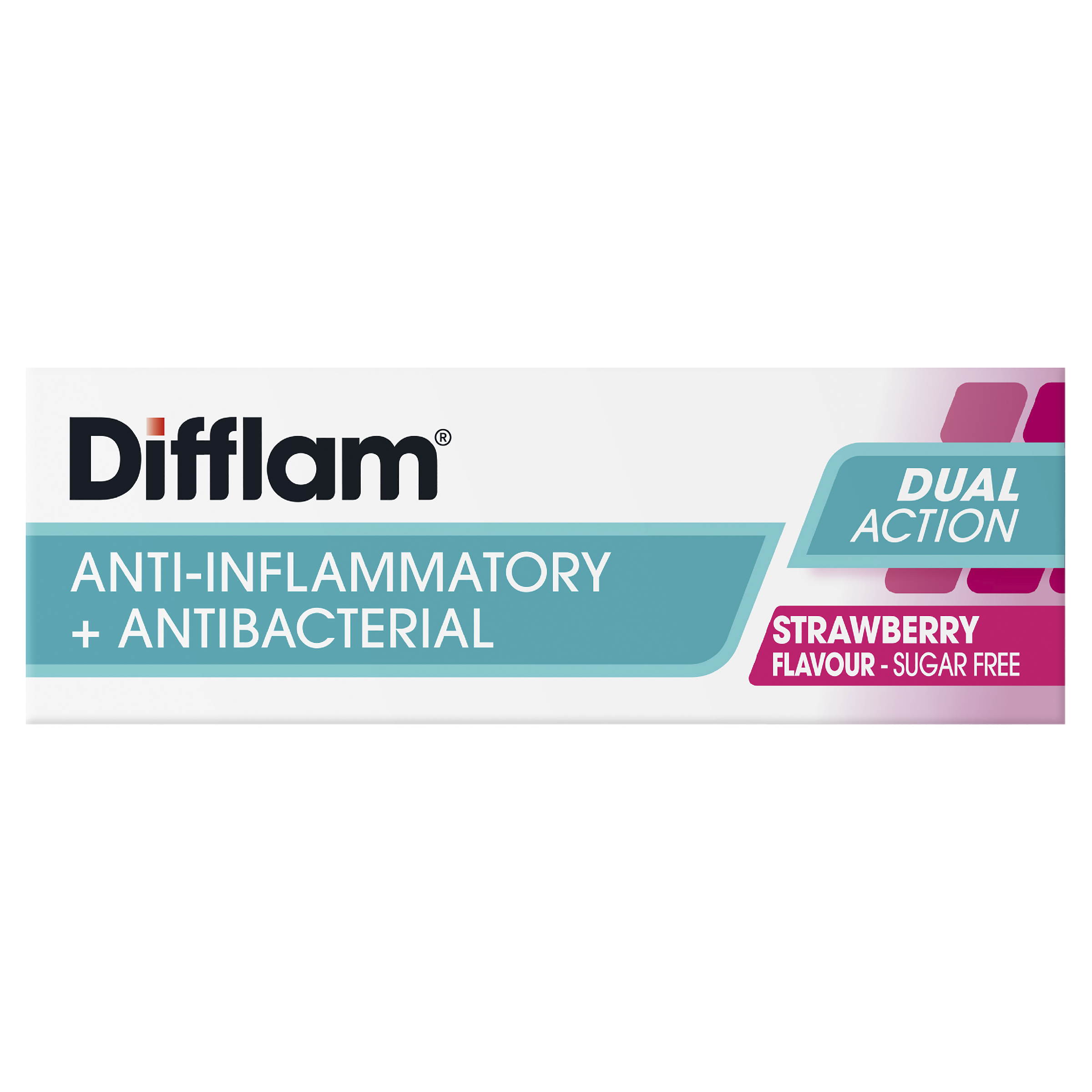 DIFFLAM STRAWBERRY SUGAR FREE 16 LOZENGES - Image 3