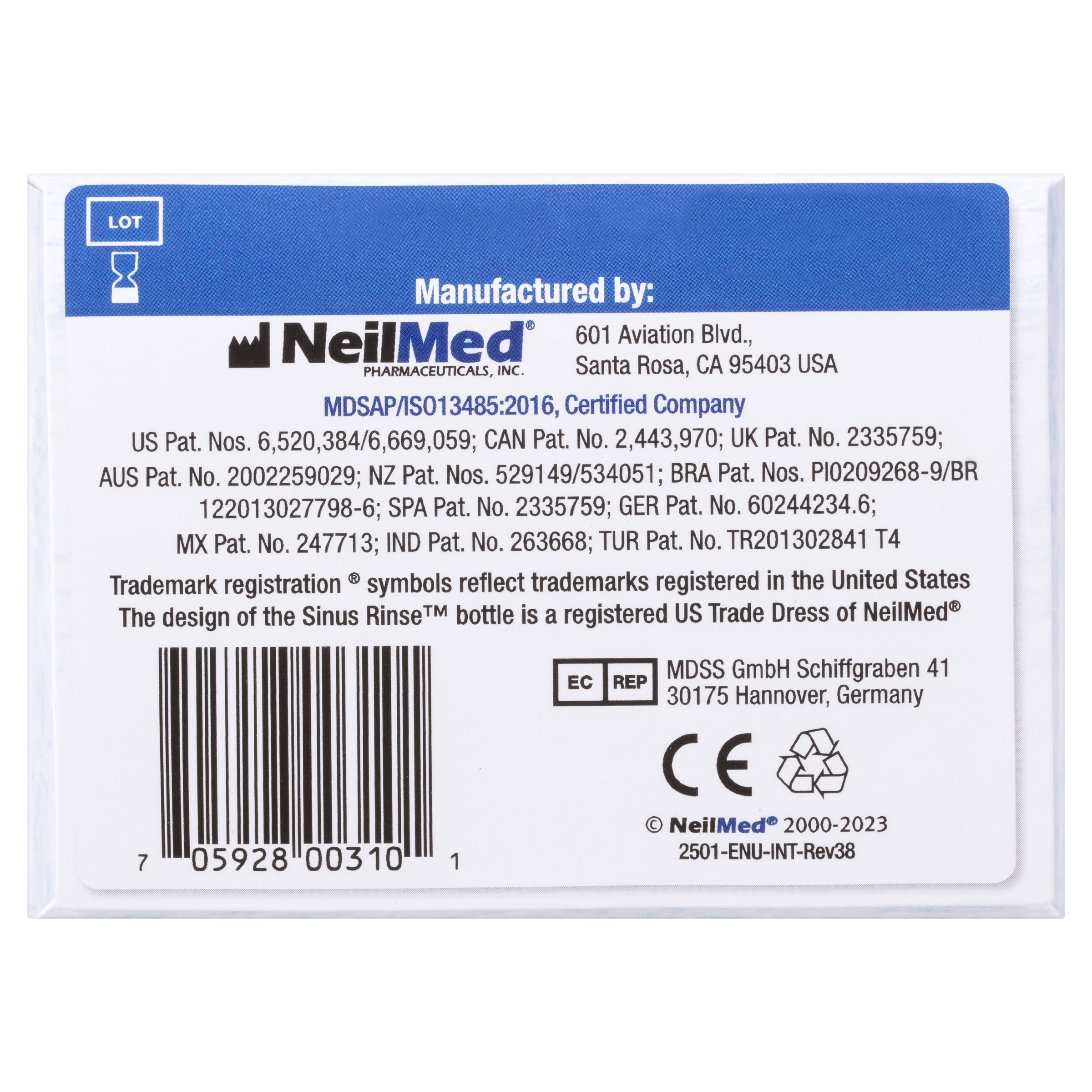 NEILMED SINUS RINSE STARTER KIT 10 PACK - Image 7