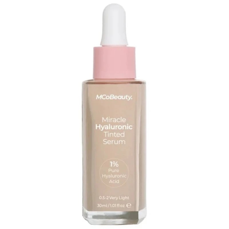 MCO BEAUTY MIRACLE HYALURONIC TINTED SERUM VERY LIGHT 30ML