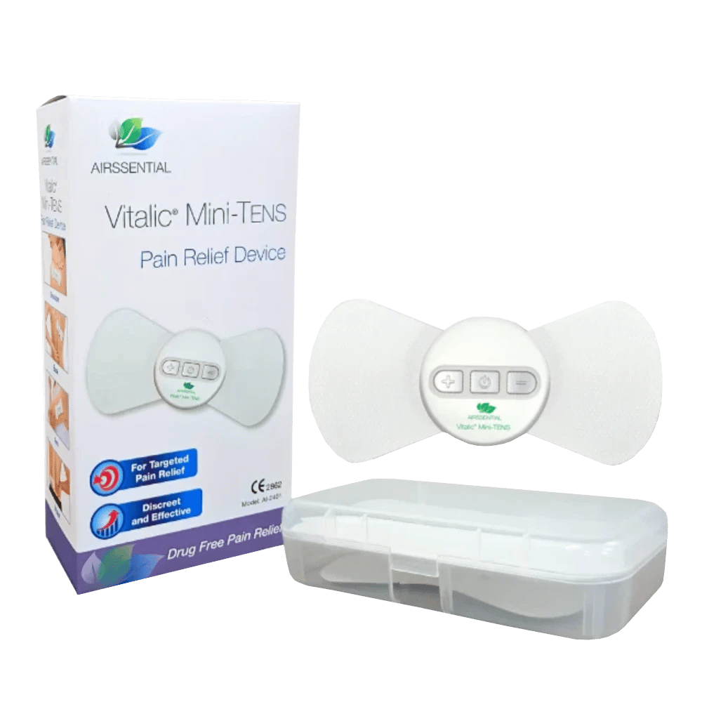 AIRSSENTIAL VITALIC MINI-TENS PAIN RELIEF DEVICE