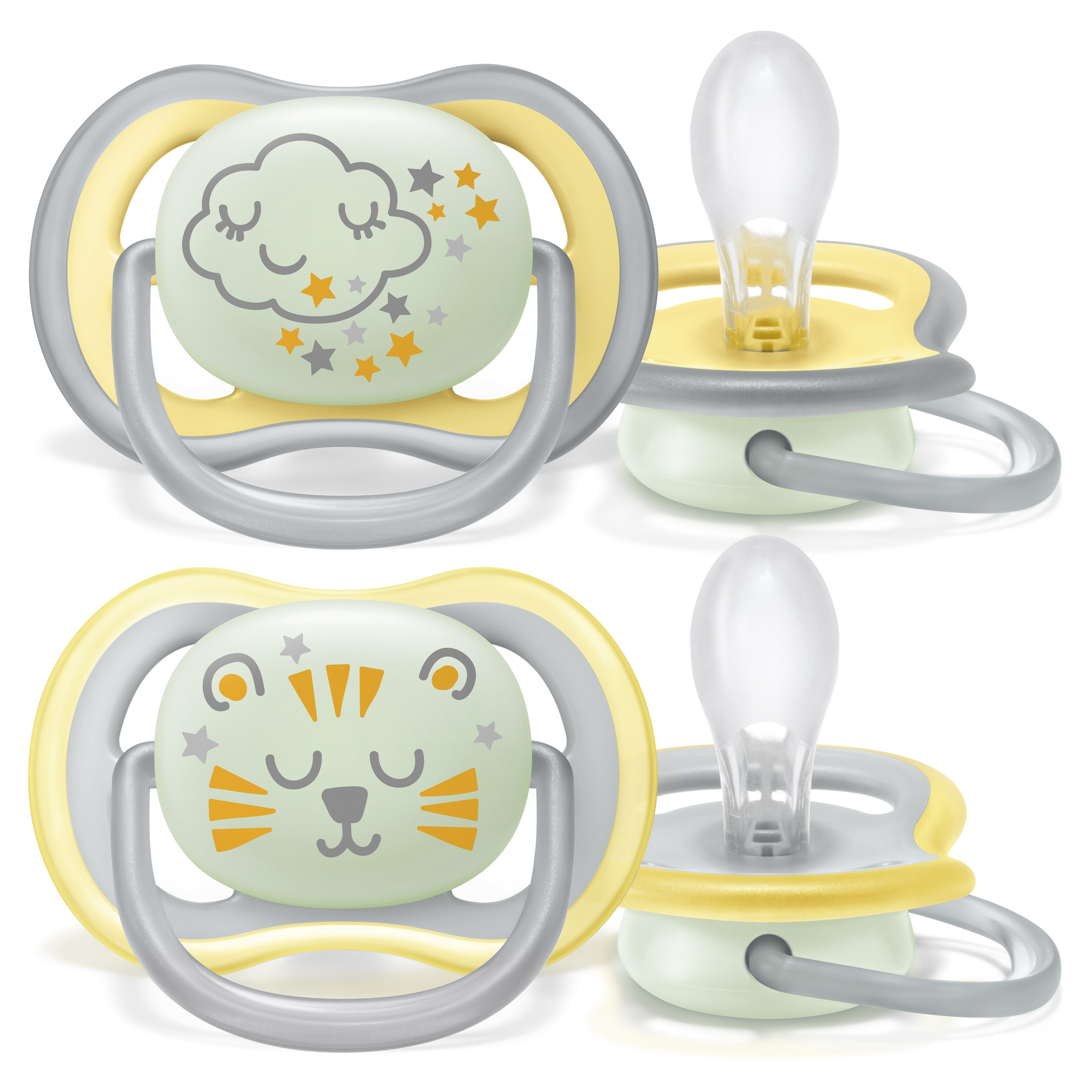 AVENT SOOTHER ULTRA AIR NIGHT GLOW 18MTHS+ 2 PACK - Image 5