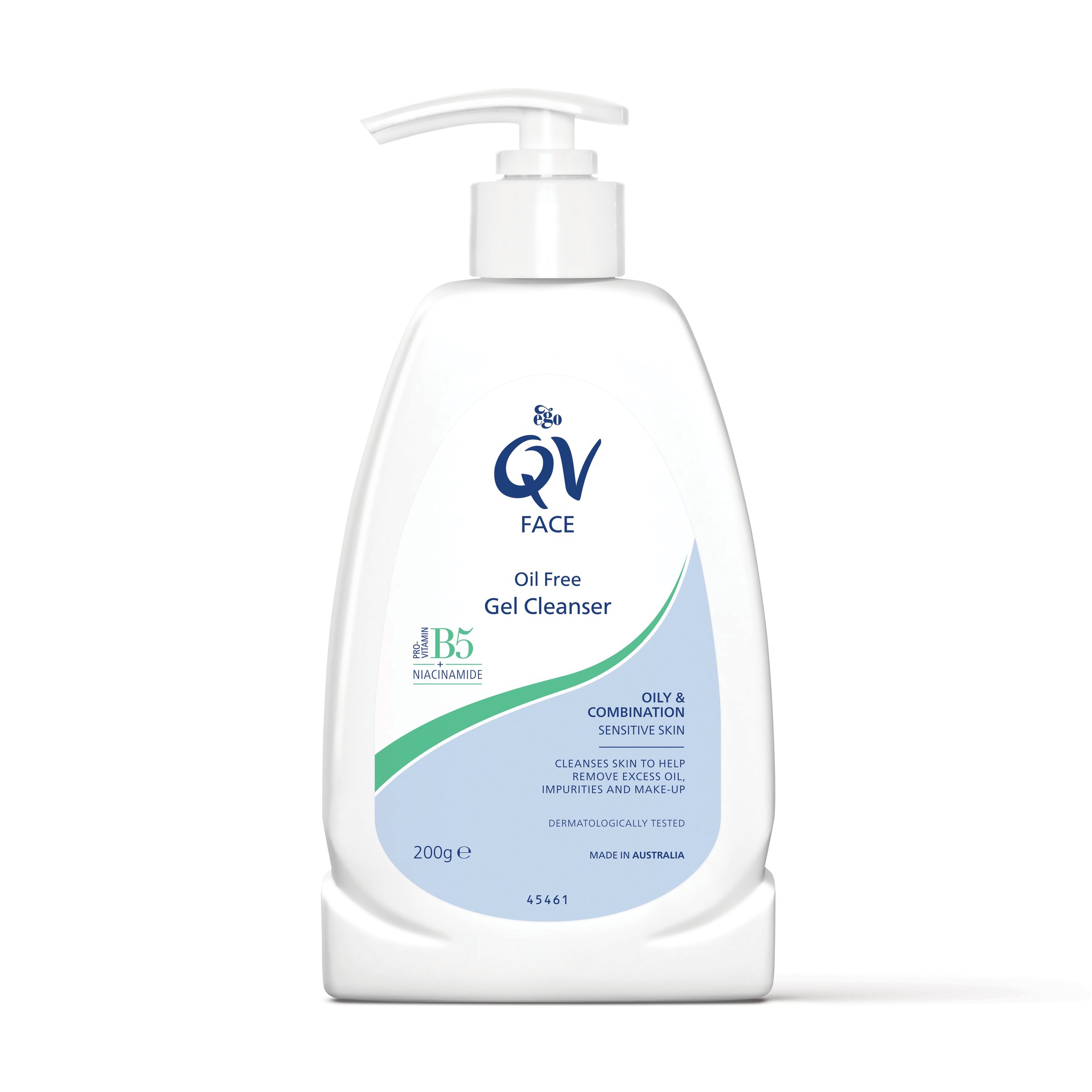 EGO QV FACE OIL FREE GEL CLEANSER 200ML