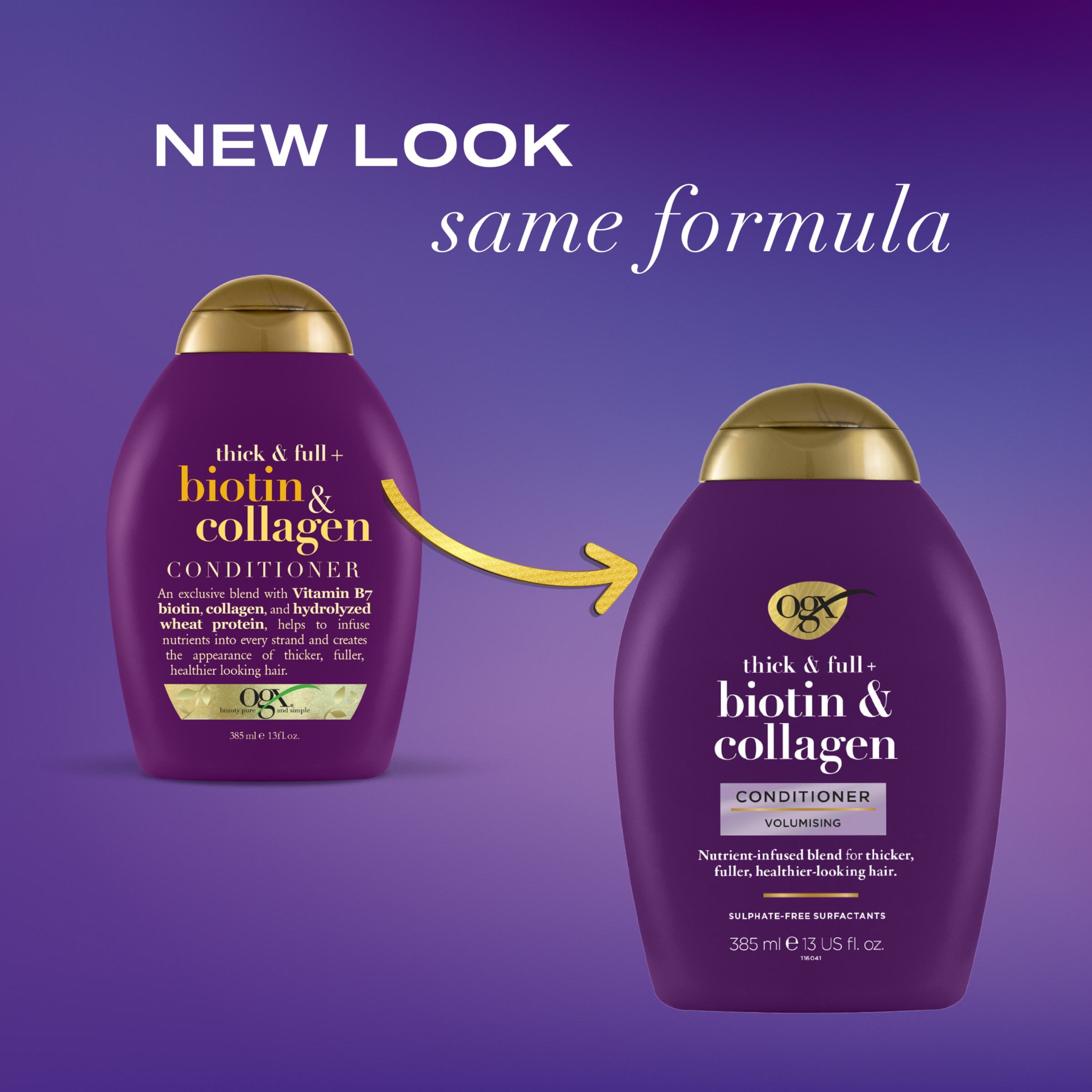 OGX BIOTIN & COLLAGEN CONDITIONER 385ML - Image 7
