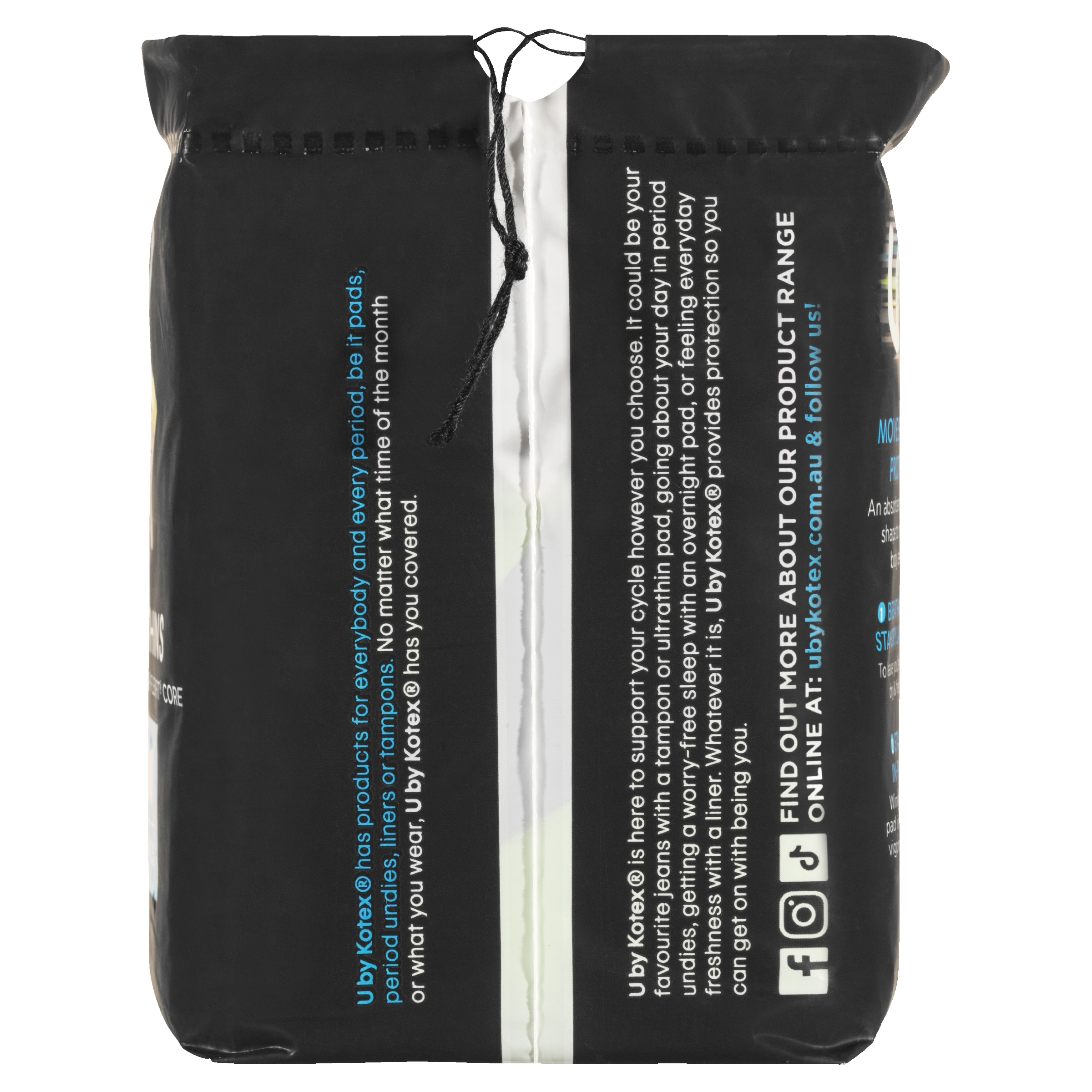 U BY KOTEX PADS SPORT ULTRATHIN REGULAR WINGS 12 PACK - Image 10