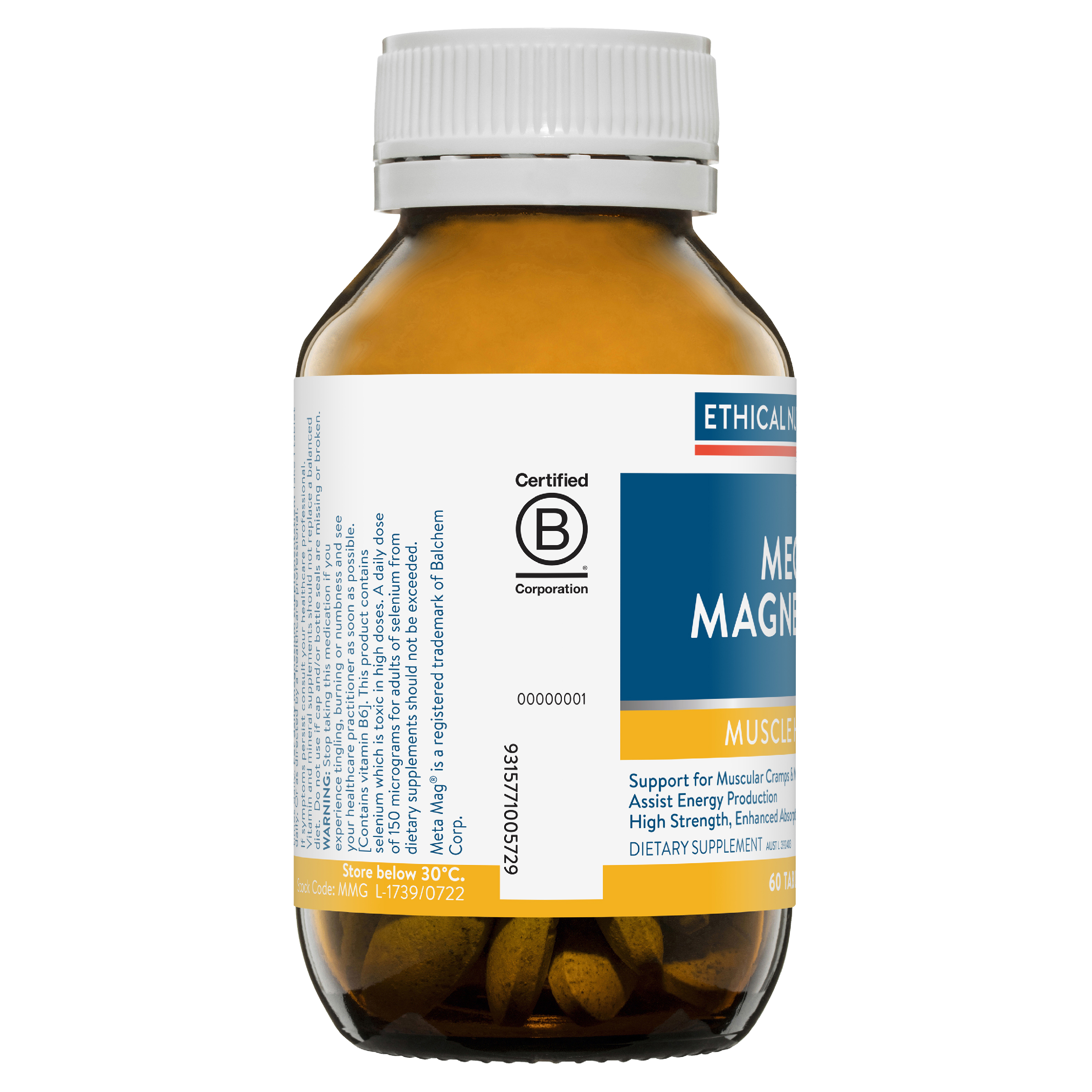 ETHICAL NUTRIENTS MEGA ZINC 40MG 120 TABLETS - Image 4