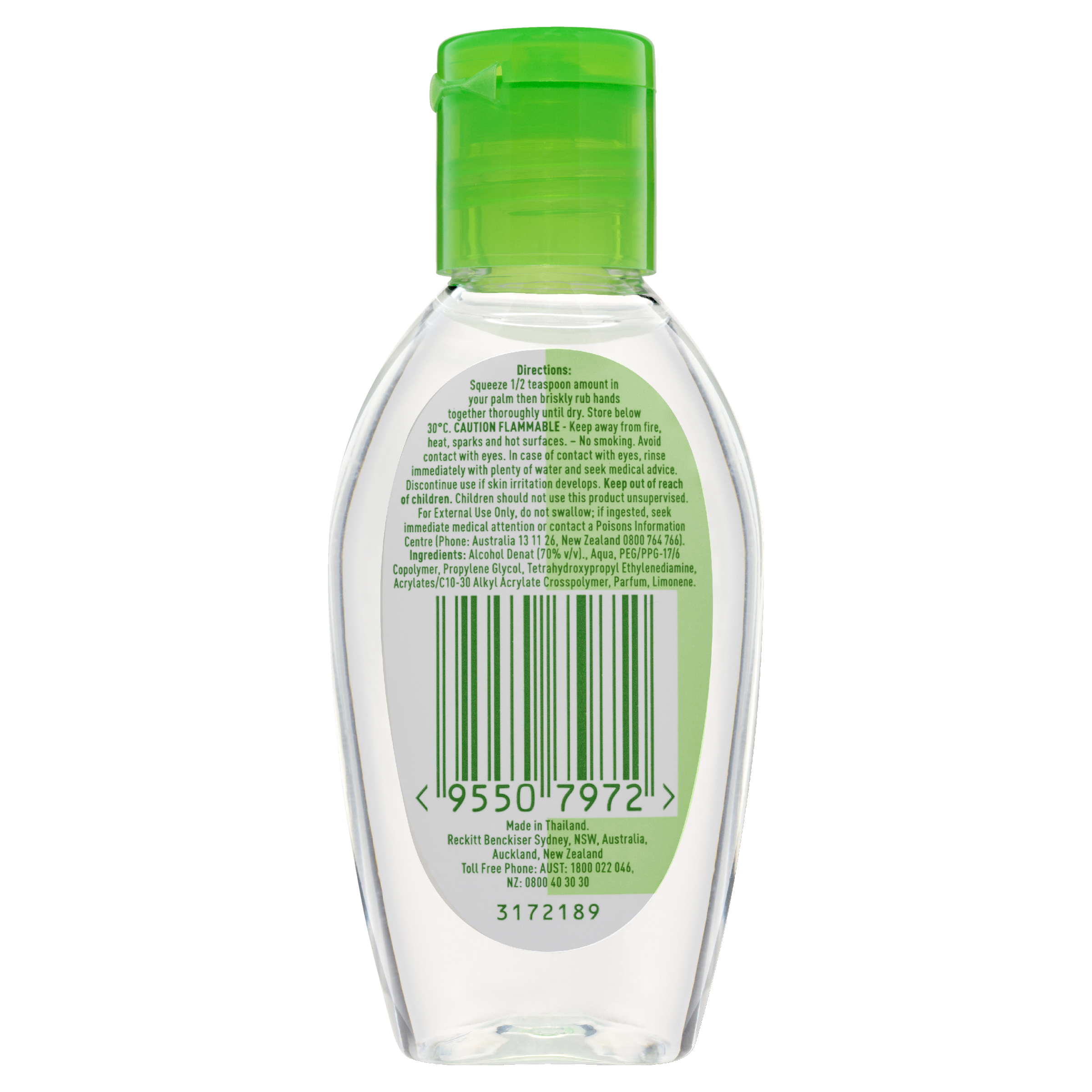 DETTOL HEALTHY TOUCH  INSTANT HAND SANITISER ORIGINAL 50ML - Image 2