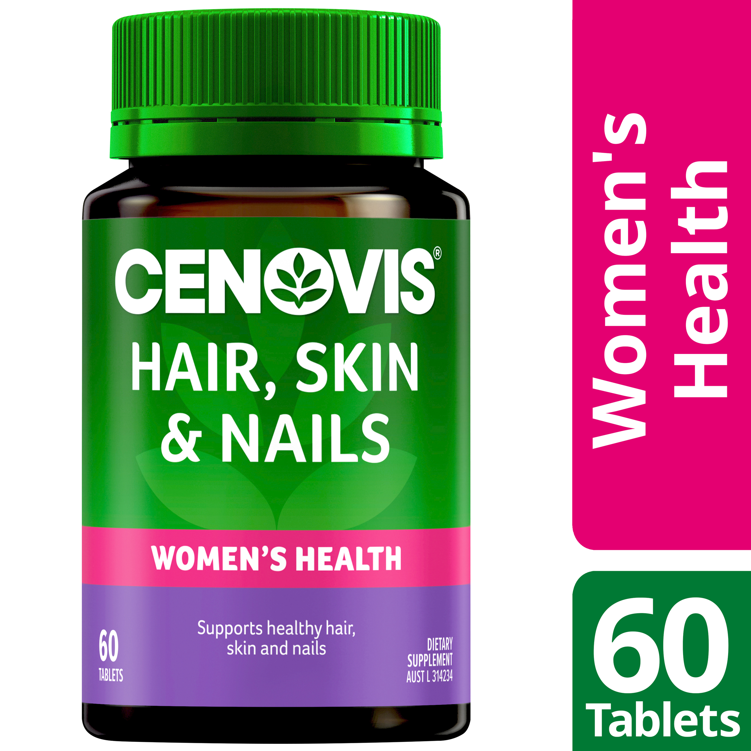 CENOVIS HAIR, SKIN & NAILS 60 TABLETS - Image 11