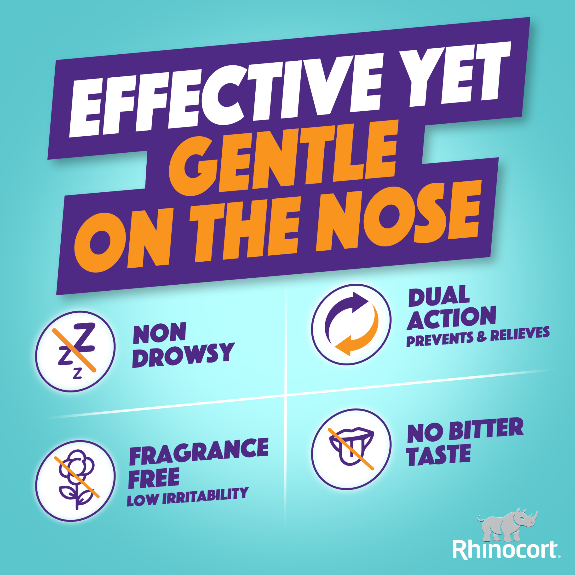RHINOCORT HAYFEVER NASAL SPRAY 64MCG 120 DOSE TWIN PACK - Image 9
