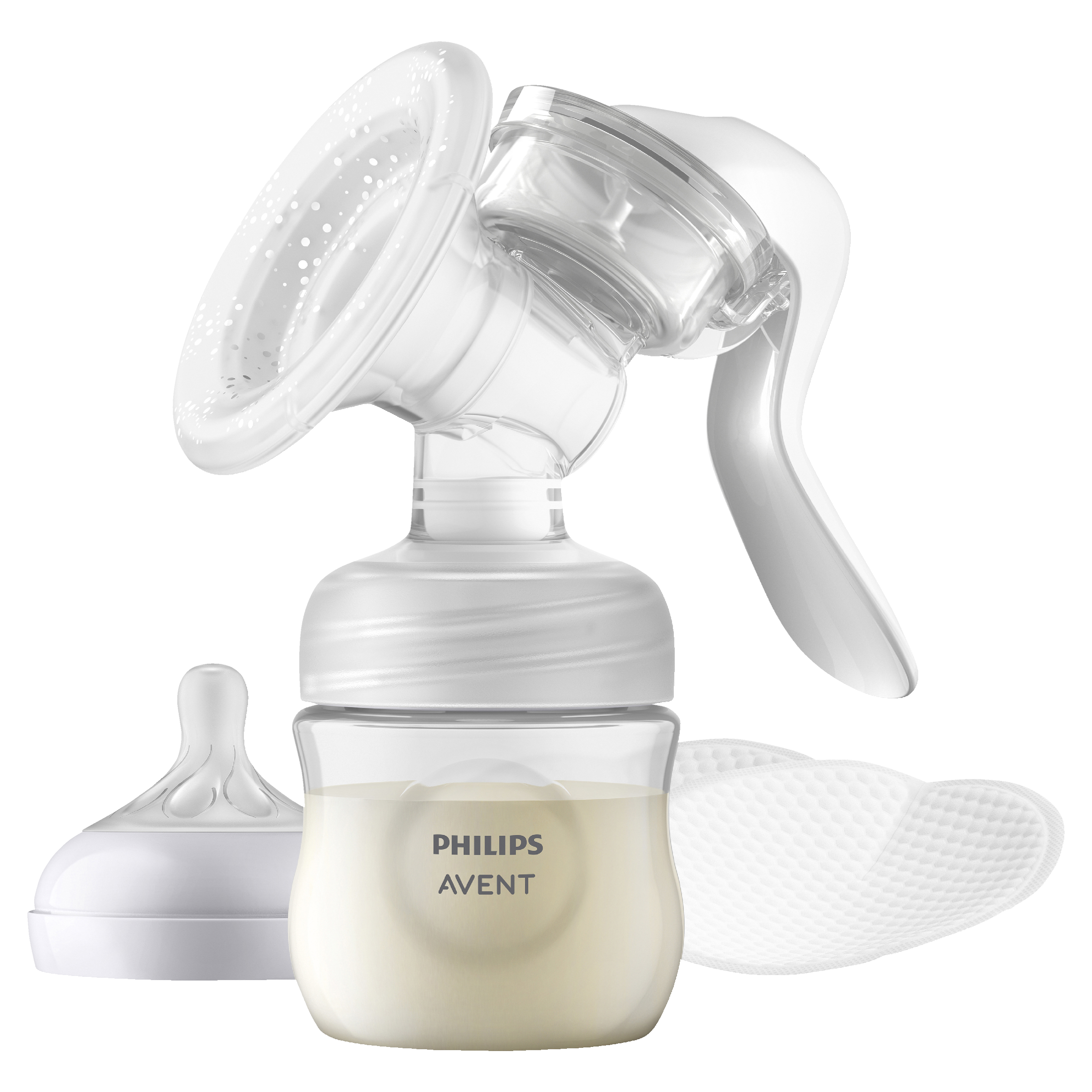 AVENT COMFORT MANUAL BREAST PUMP + BOTTLE - Image 2