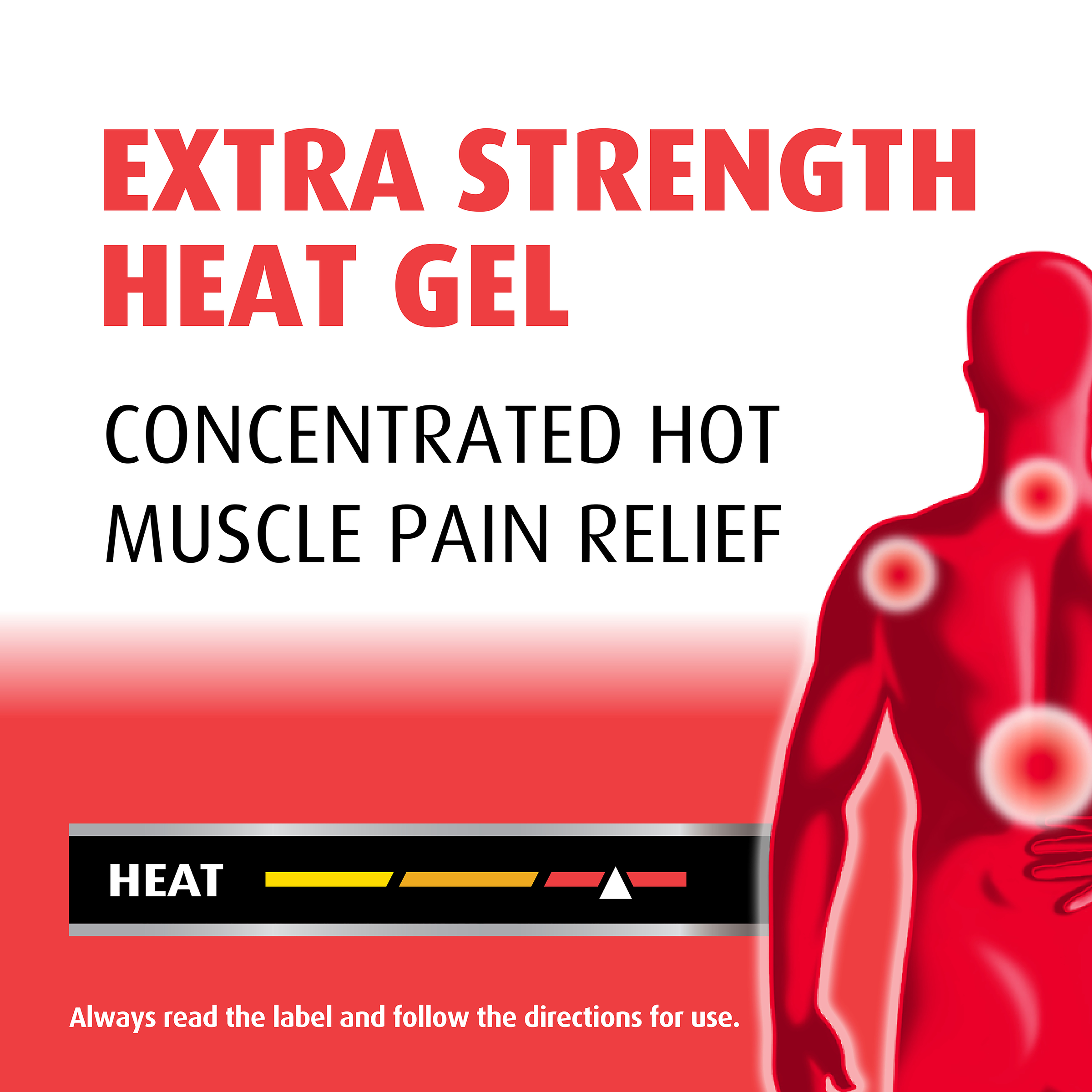 DENCORUB EXTRA STRENGTH HEAT GEL 100G - Image 9