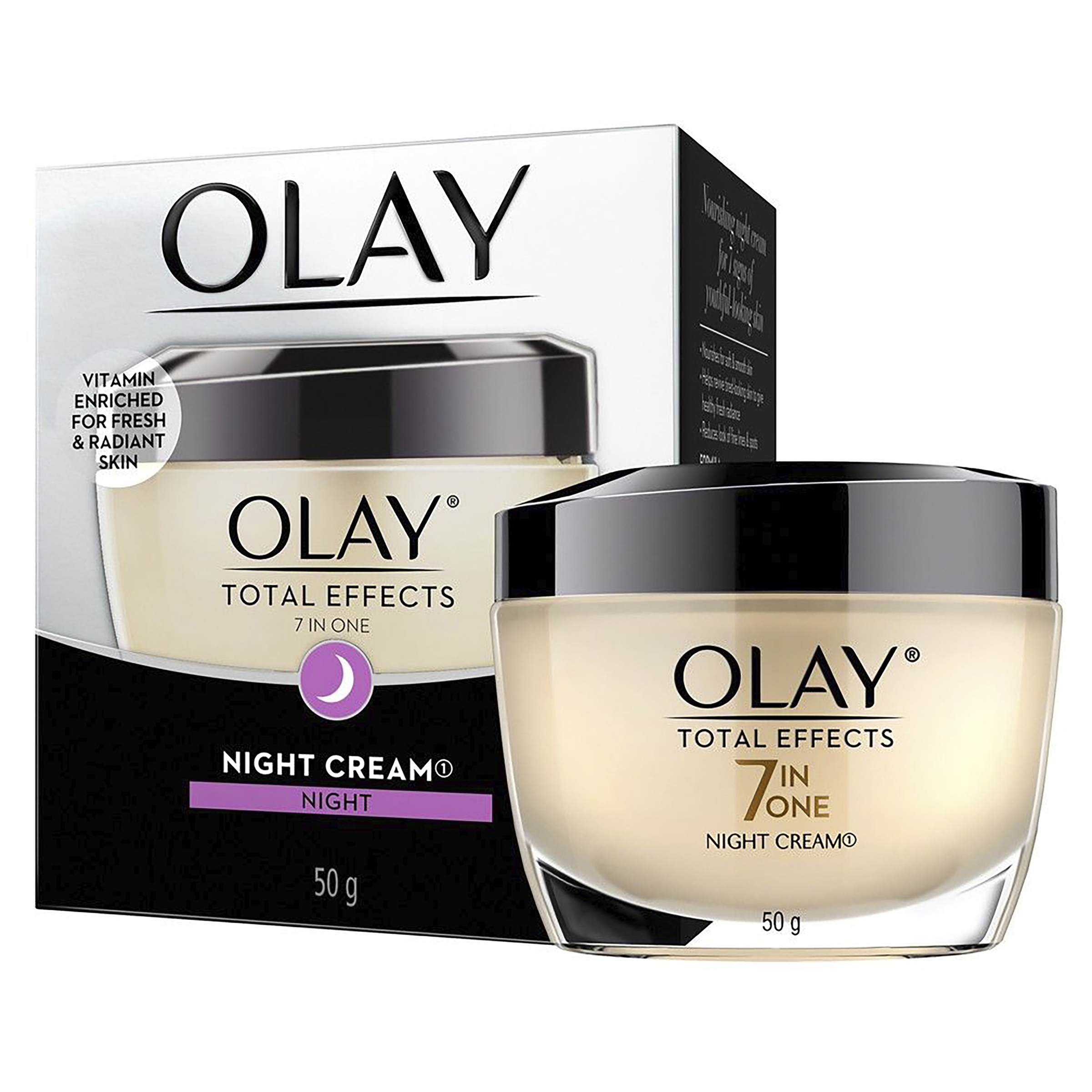 OLAY TOTAL EFFECTS 7 IN 1 NIGHT CREAM 50G - Image 8