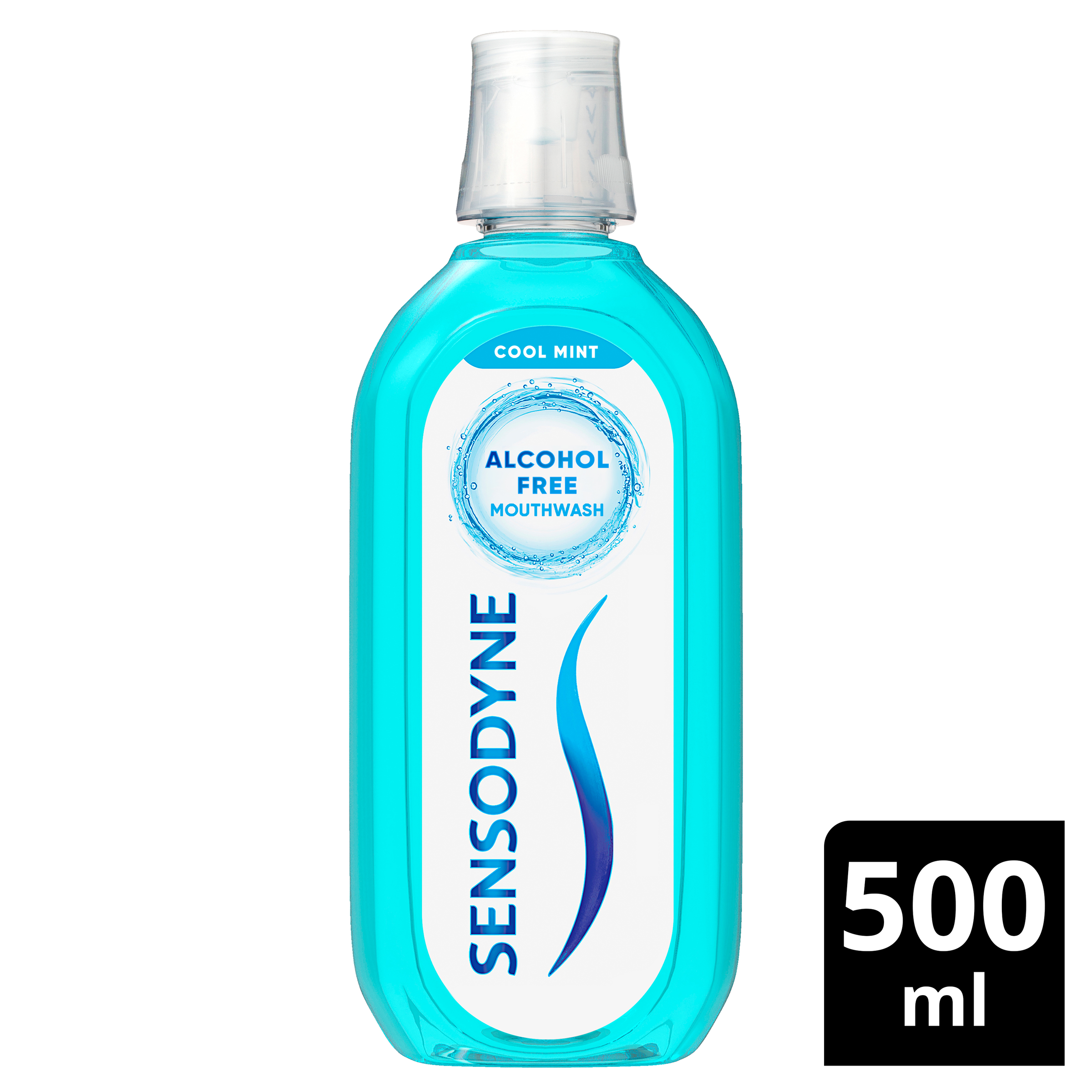 SENSODYNE GENTLE MOUTHWASH ALCOHOL FREE COOL MINT 500ML - Image 7