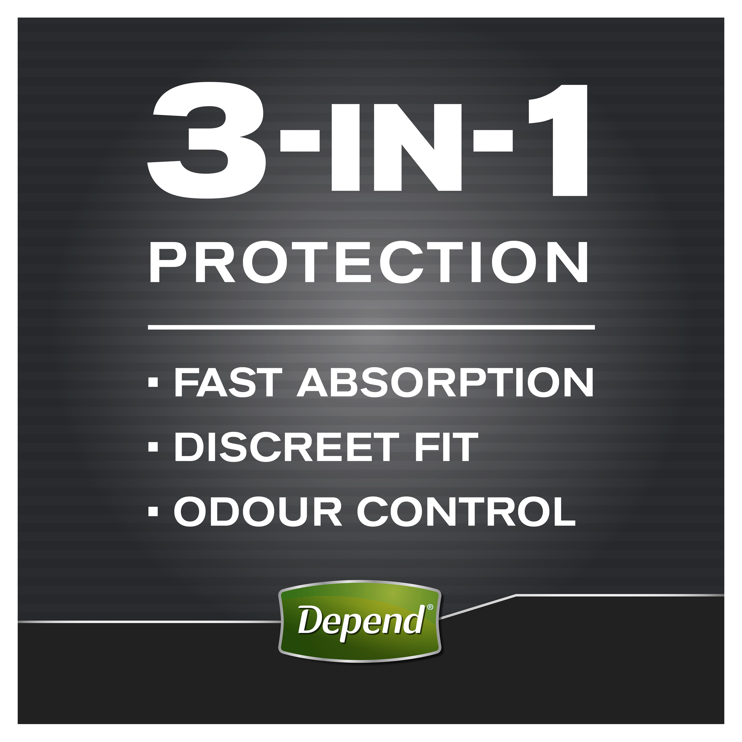 DEPEND MEN ADVANCED PROTECTION SHIELDS 2D 14 PACK - Image 9