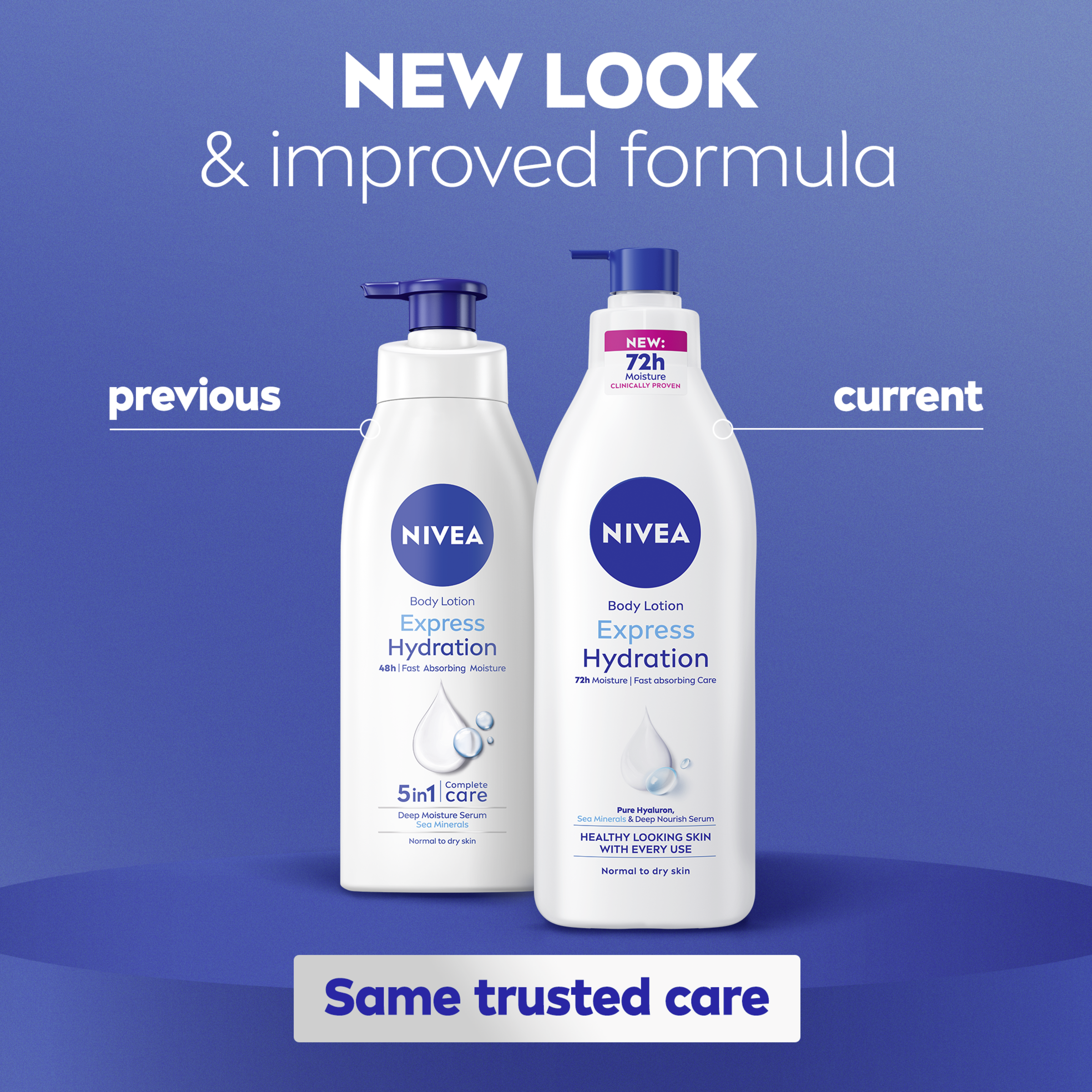 NIVEA EXPRESS HYDRATION BODY LOTION 400ML - Image 5