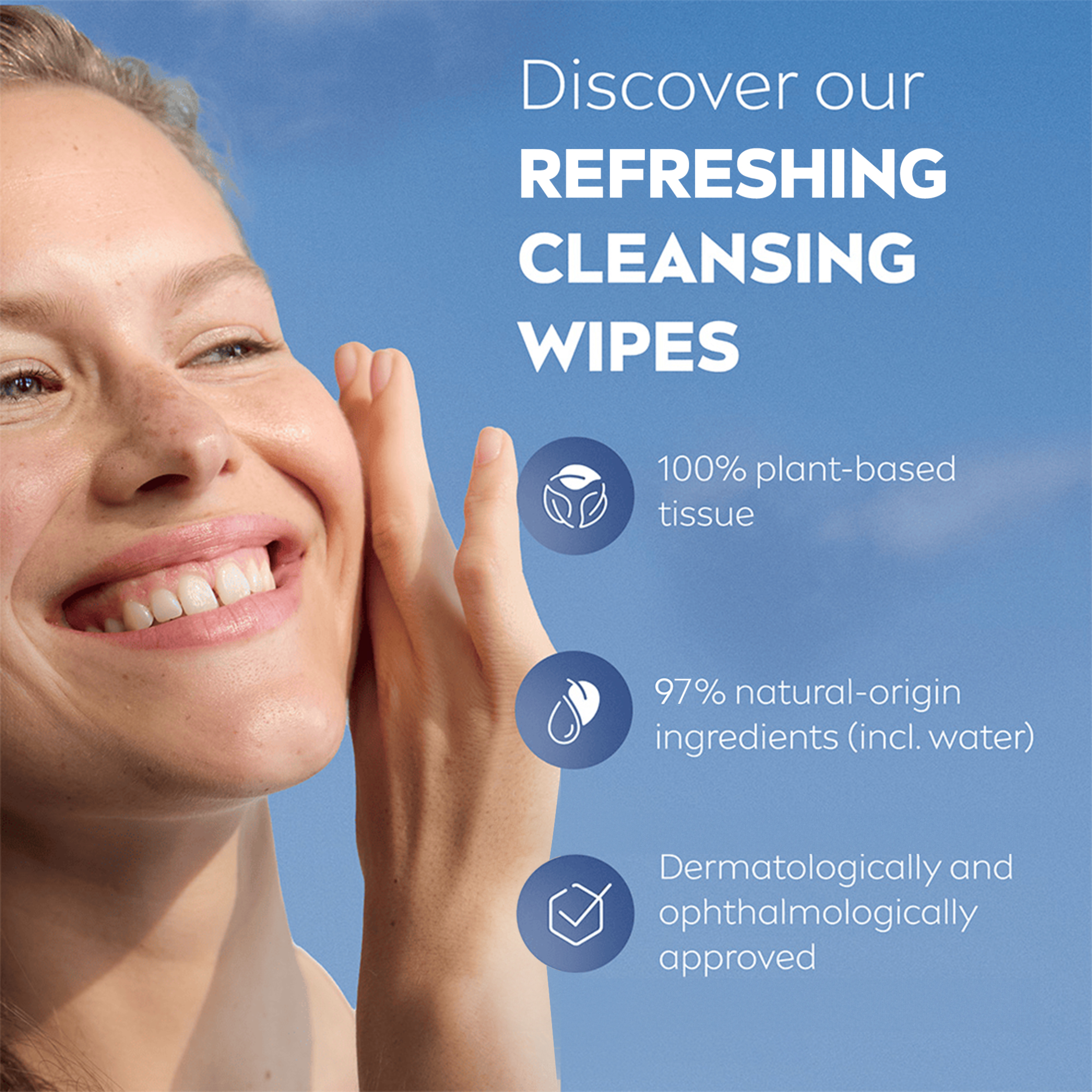 NIVEA 3 IN 1 REFRESHING WIPES 25 PACK - Image 8