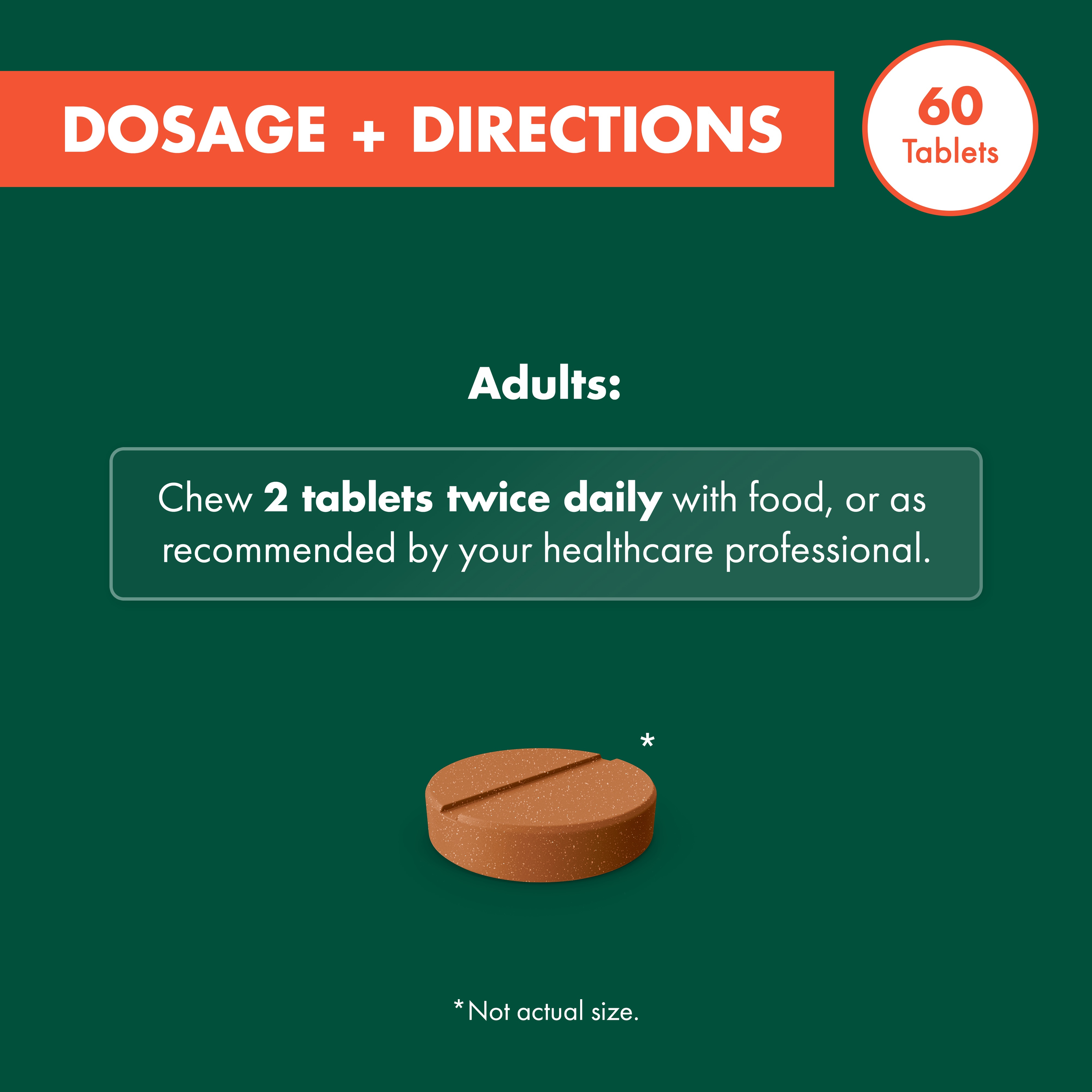 NATURES OWN ZINC + C CHEWABLE 60 TABLETS - Image 8