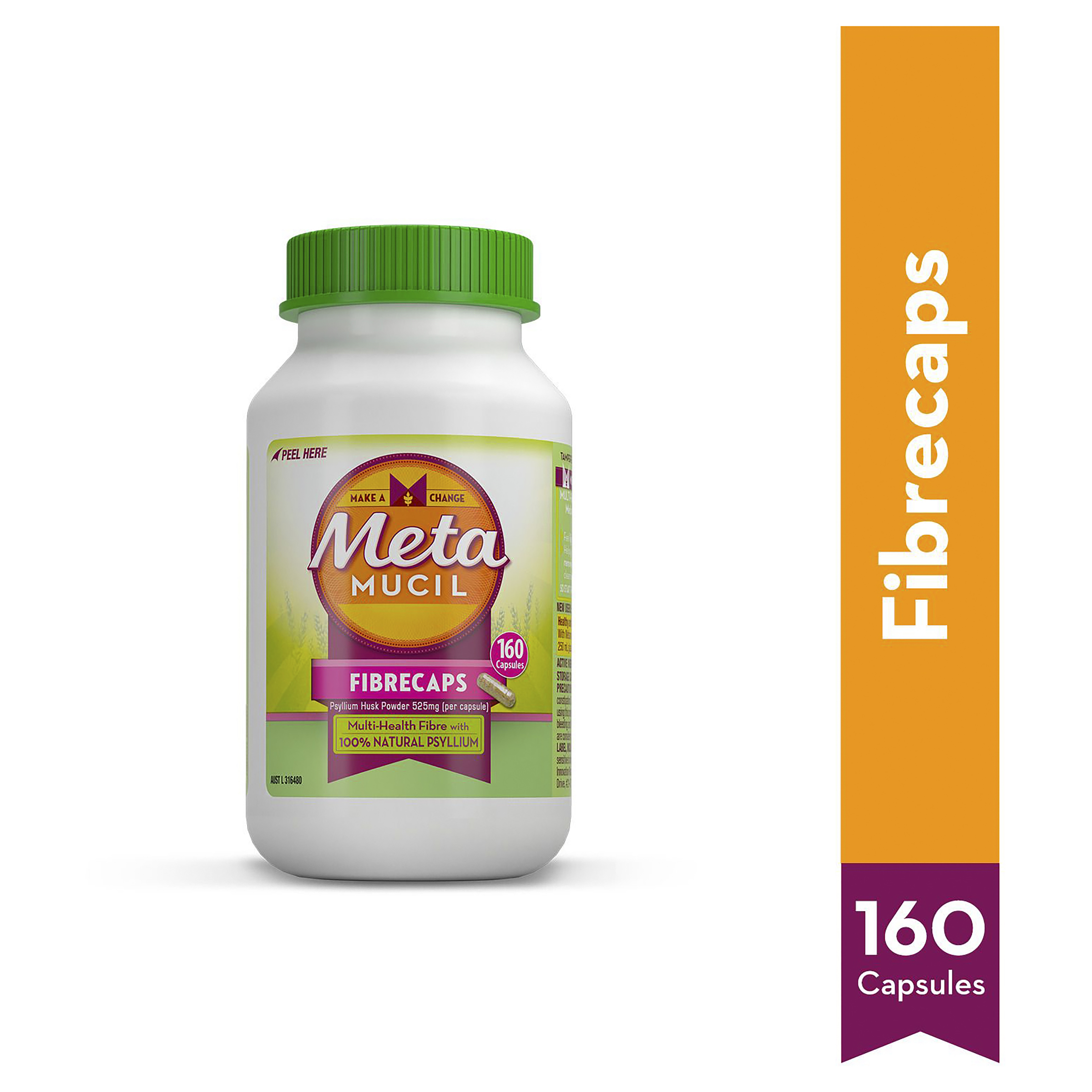 METAMUCIL FIBRECAPS 160 CAPSULES - Image 7