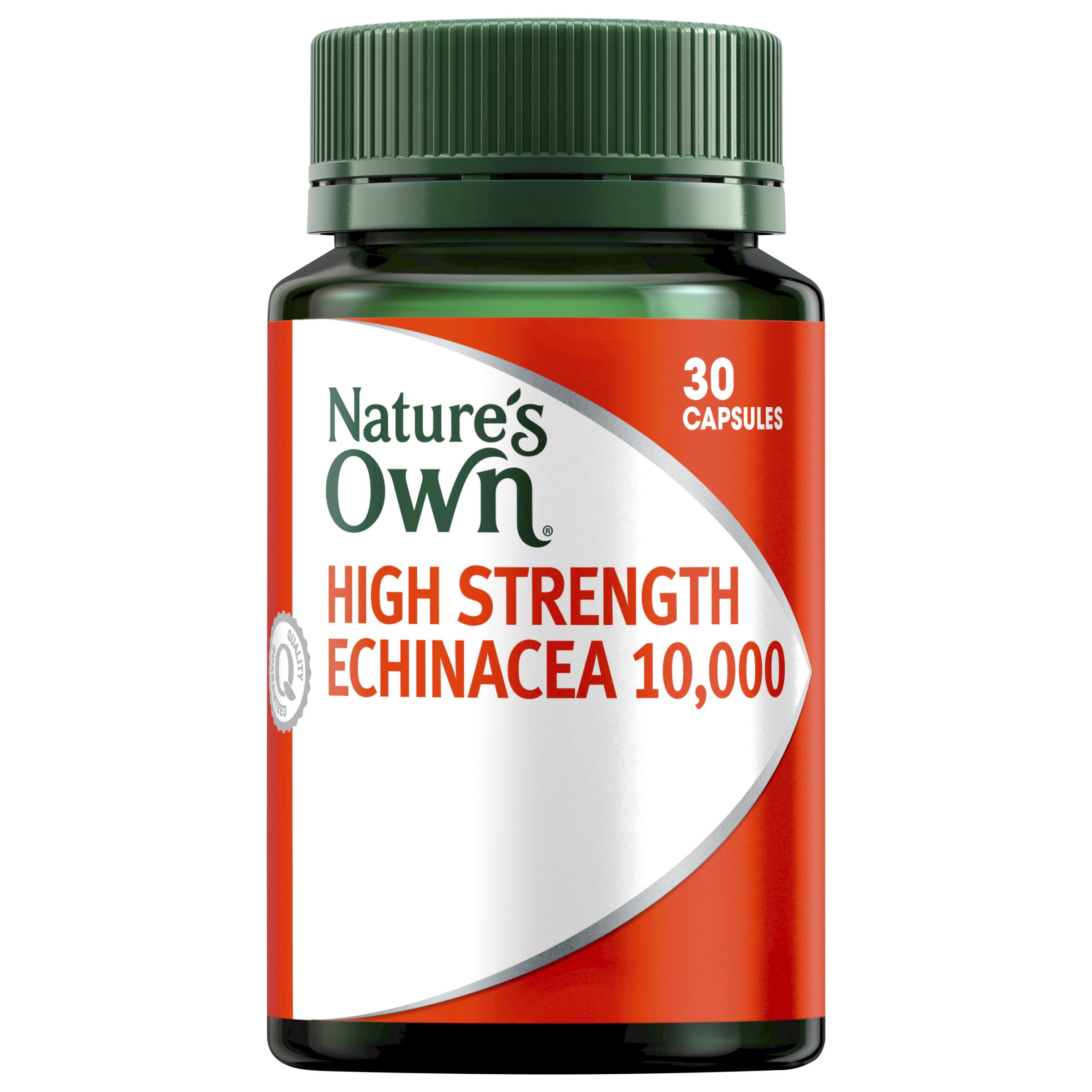 NATURES OWN HIGH STRENGTH ECHINACEA 10000MG 30 CAPSULES - Image 10