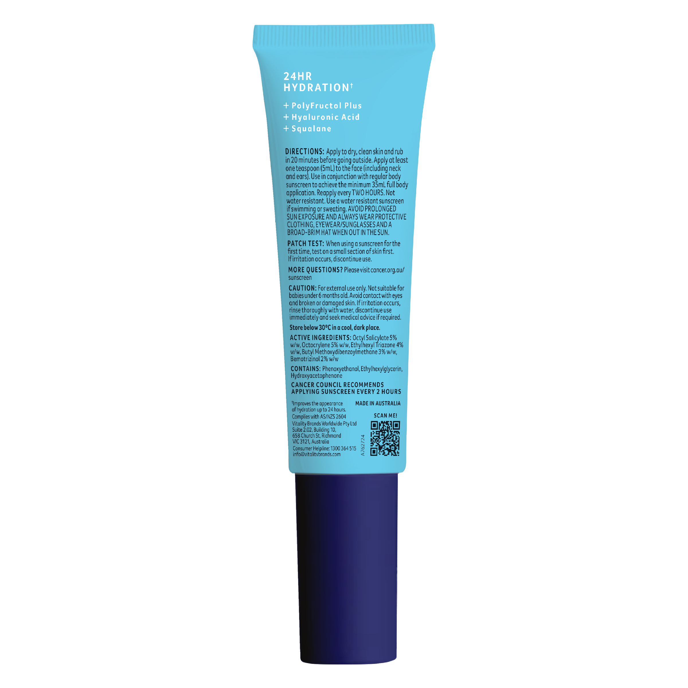 CANCER COUNCIL HYDRATION BOOST SPF50+ 50ML - Image 2