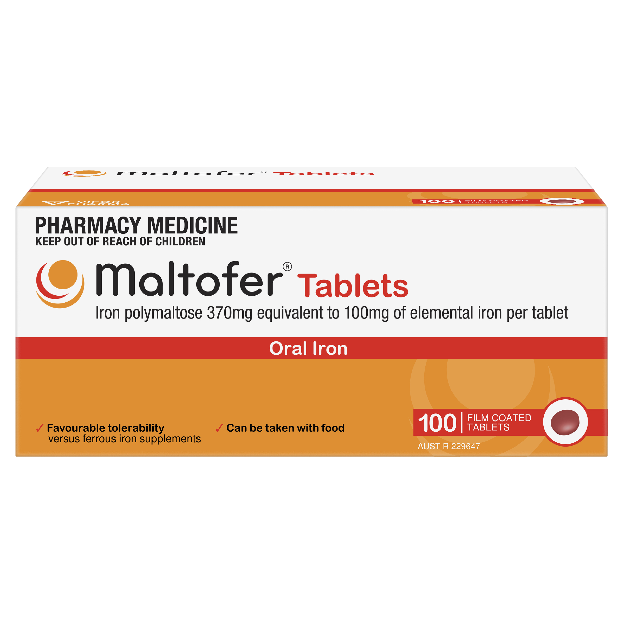 MALTOFER IRON 100 TABLETS - Image 8