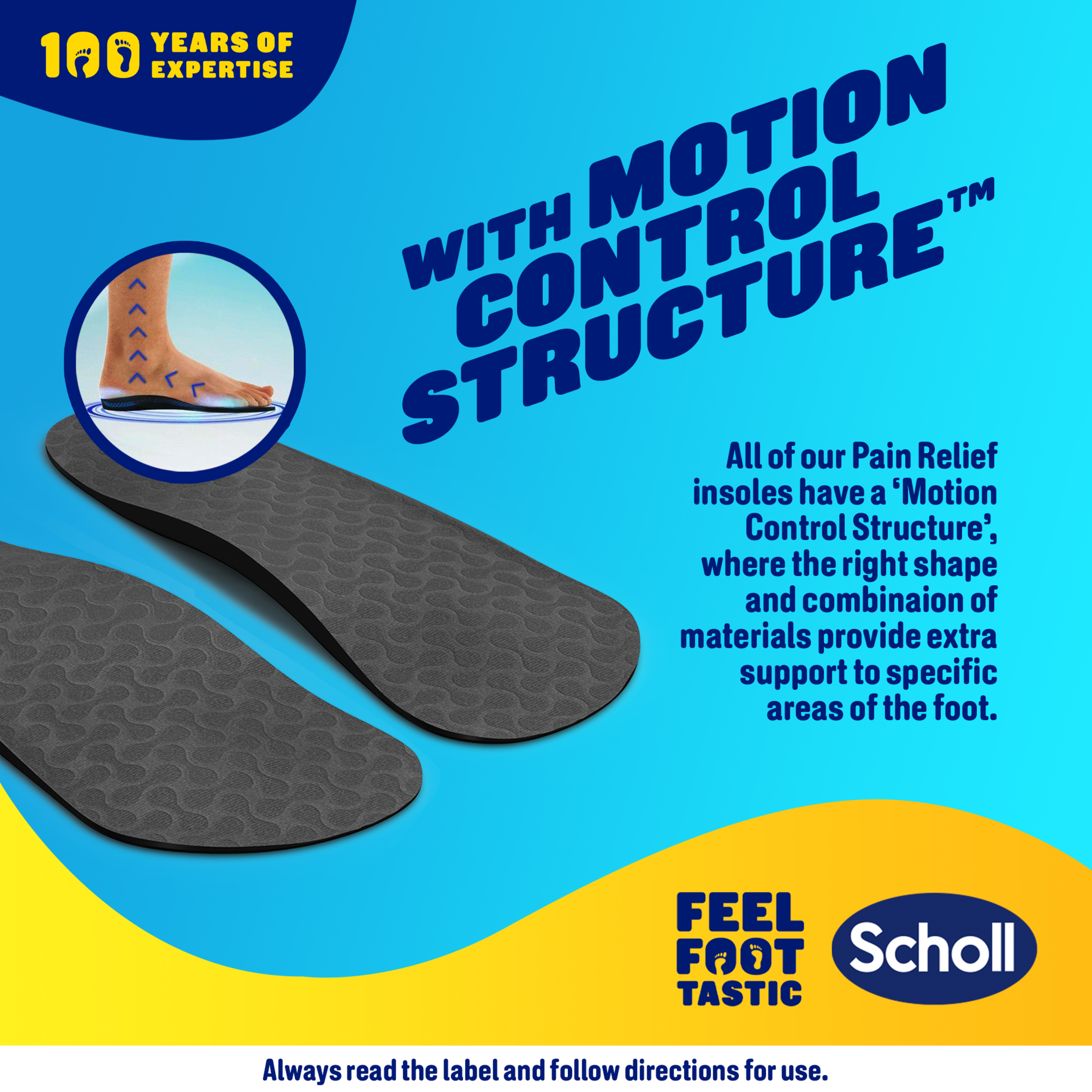SCHOLL IN BALANCE LOWER BACK ORTHOTIC INSOLES L - Image 8