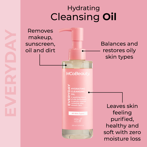 MCO BEAUTY HYDRATING CLEANSING OIL 200ML - Image 2
