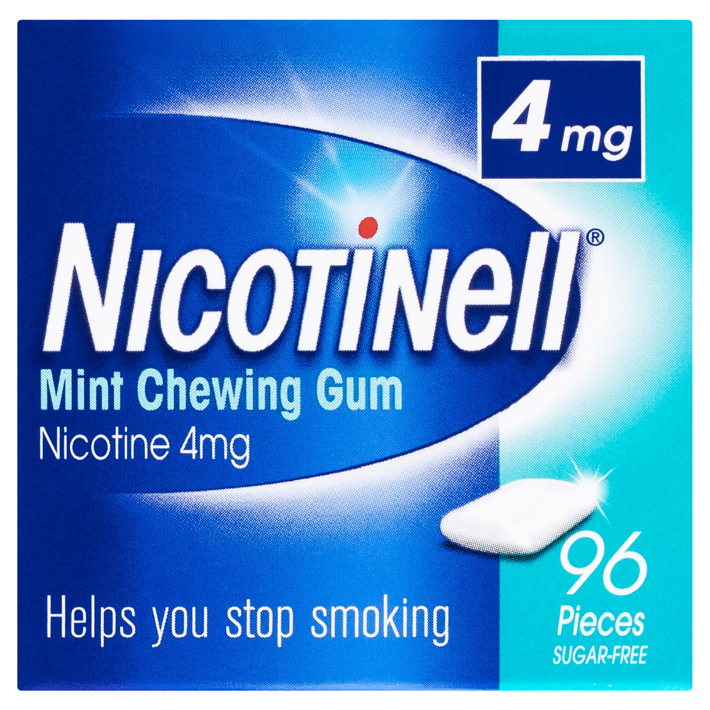NICOTINELL MINT 4MG GUM 96 PACK - Image 5