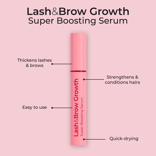 MCO BEAUTY LASH & BROW GROWTH SUPER BOOSTING SERUM 8ML - Image 2