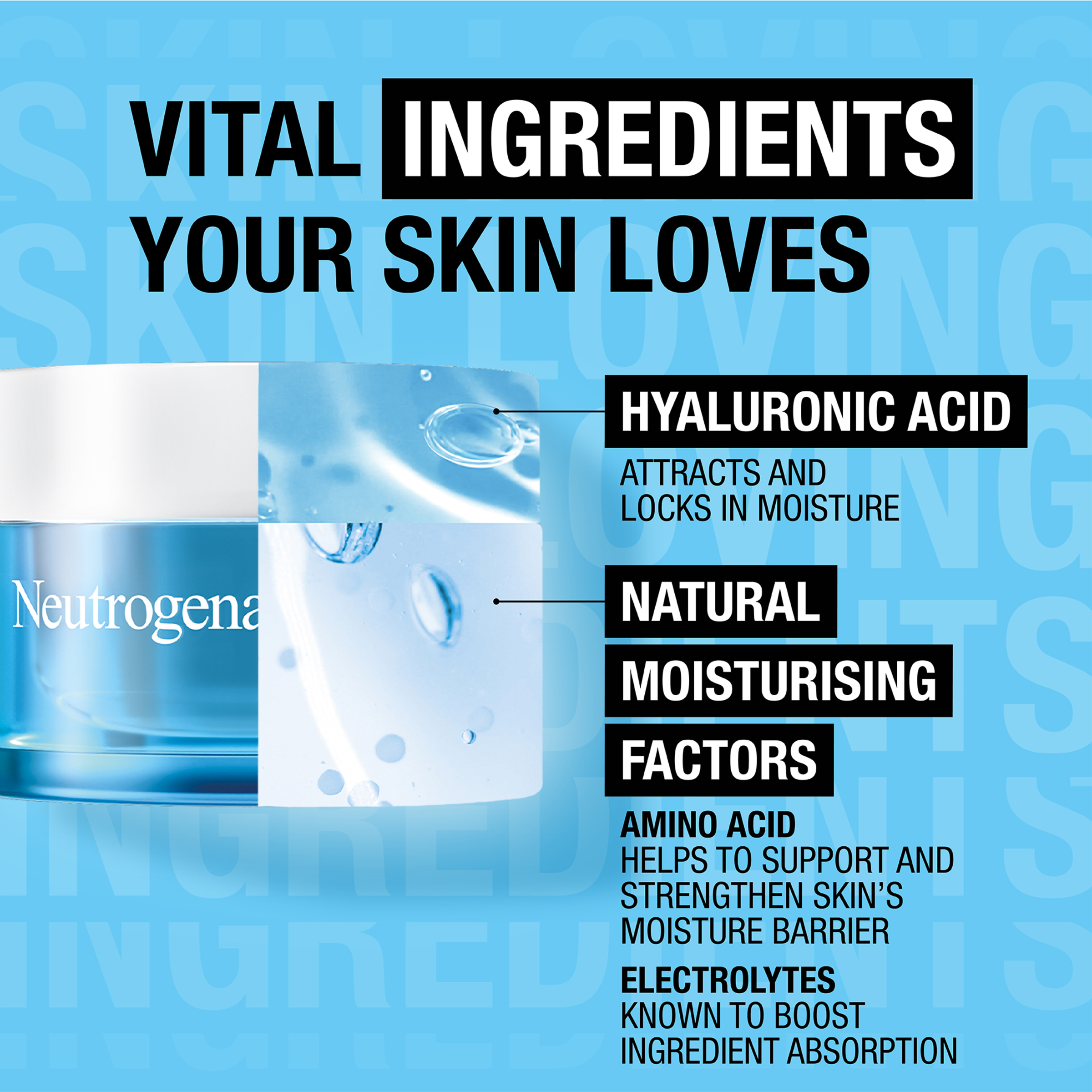 NEUTROGENA HYDRO BOOST HYALURONIC ACID WATER GEL 50ML - Image 7
