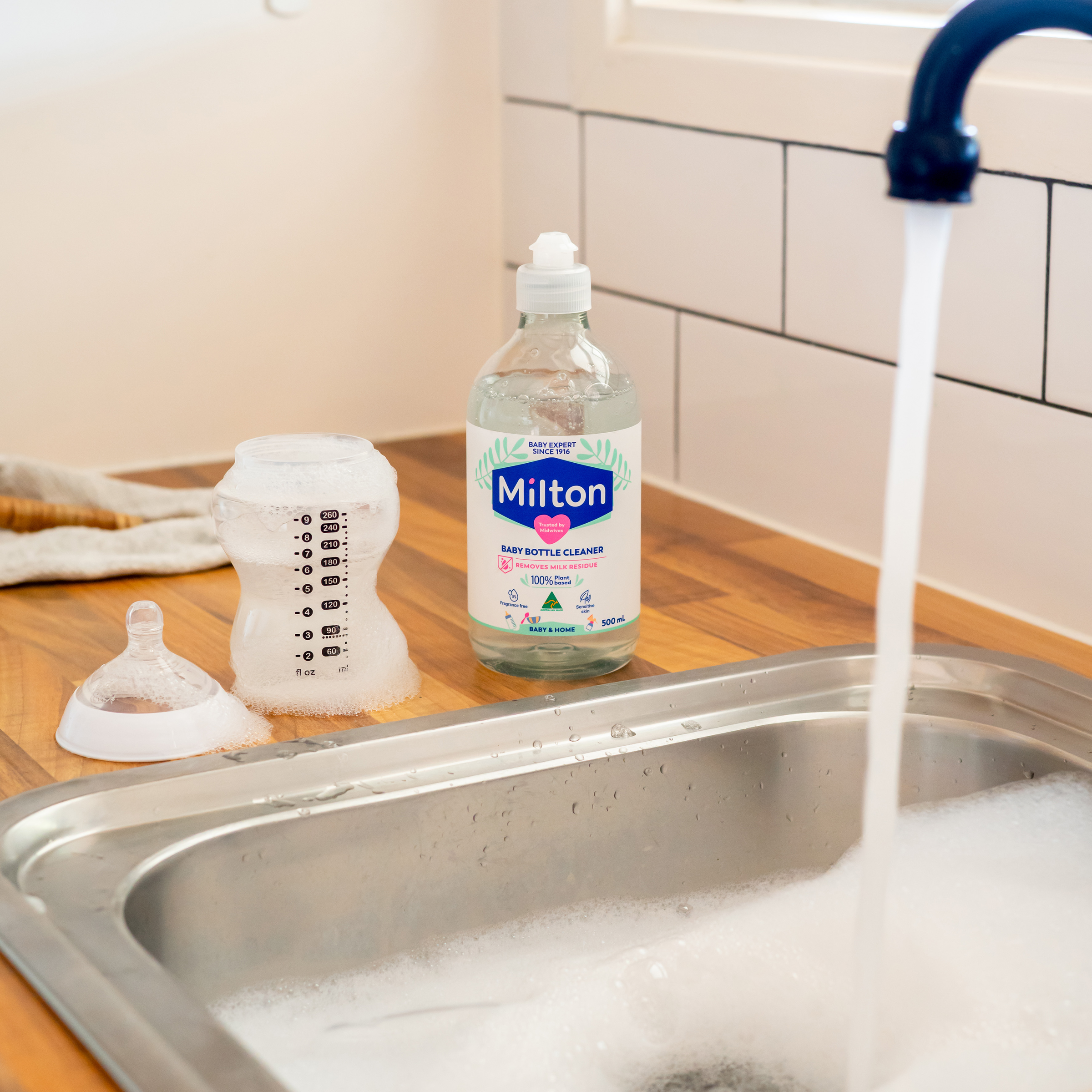 MILTON MILTON BABY BOTTLE CLEANER 500ML - Image 3