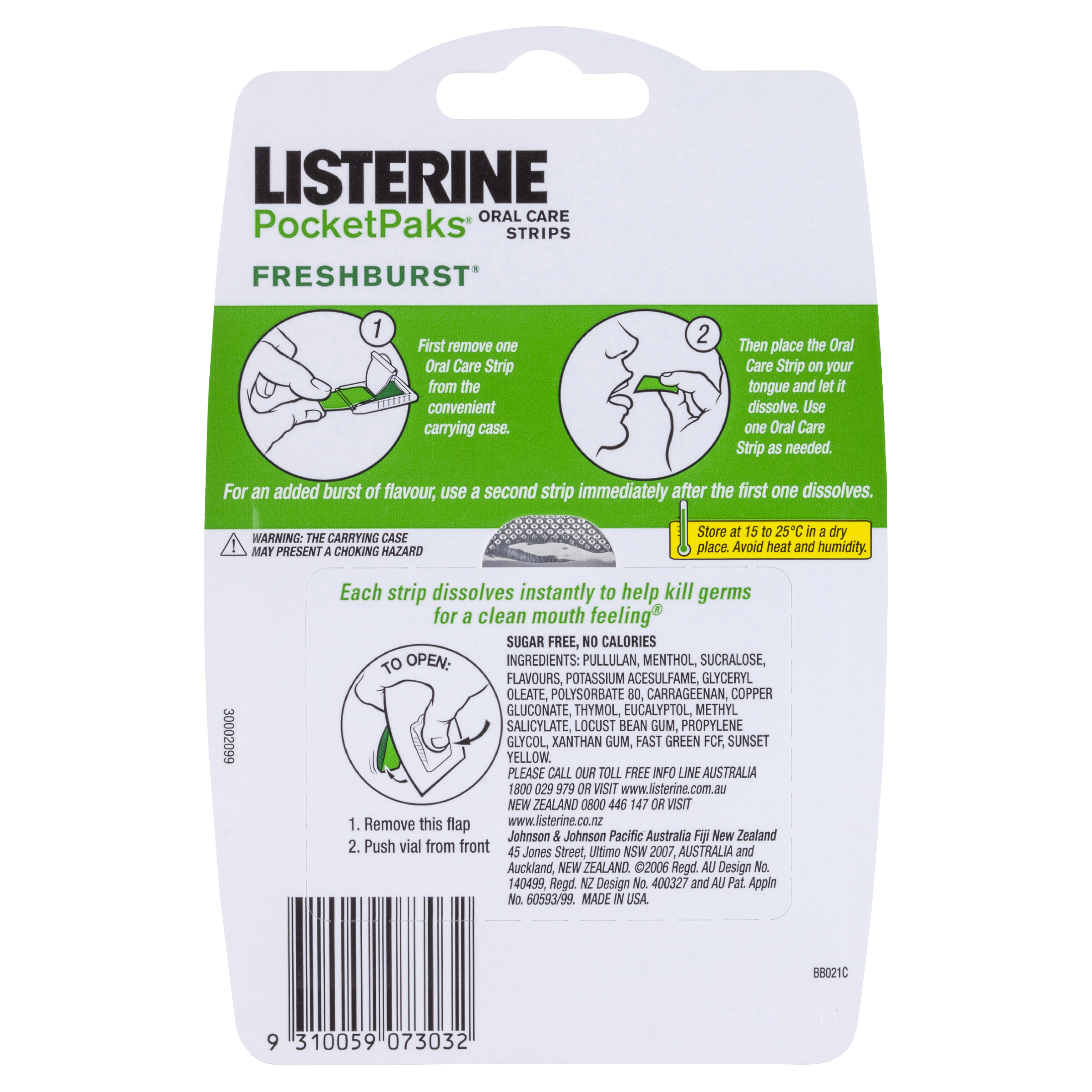 LISTERINE POCKETPAKS FRESHBURST 72 PACK - Image 2