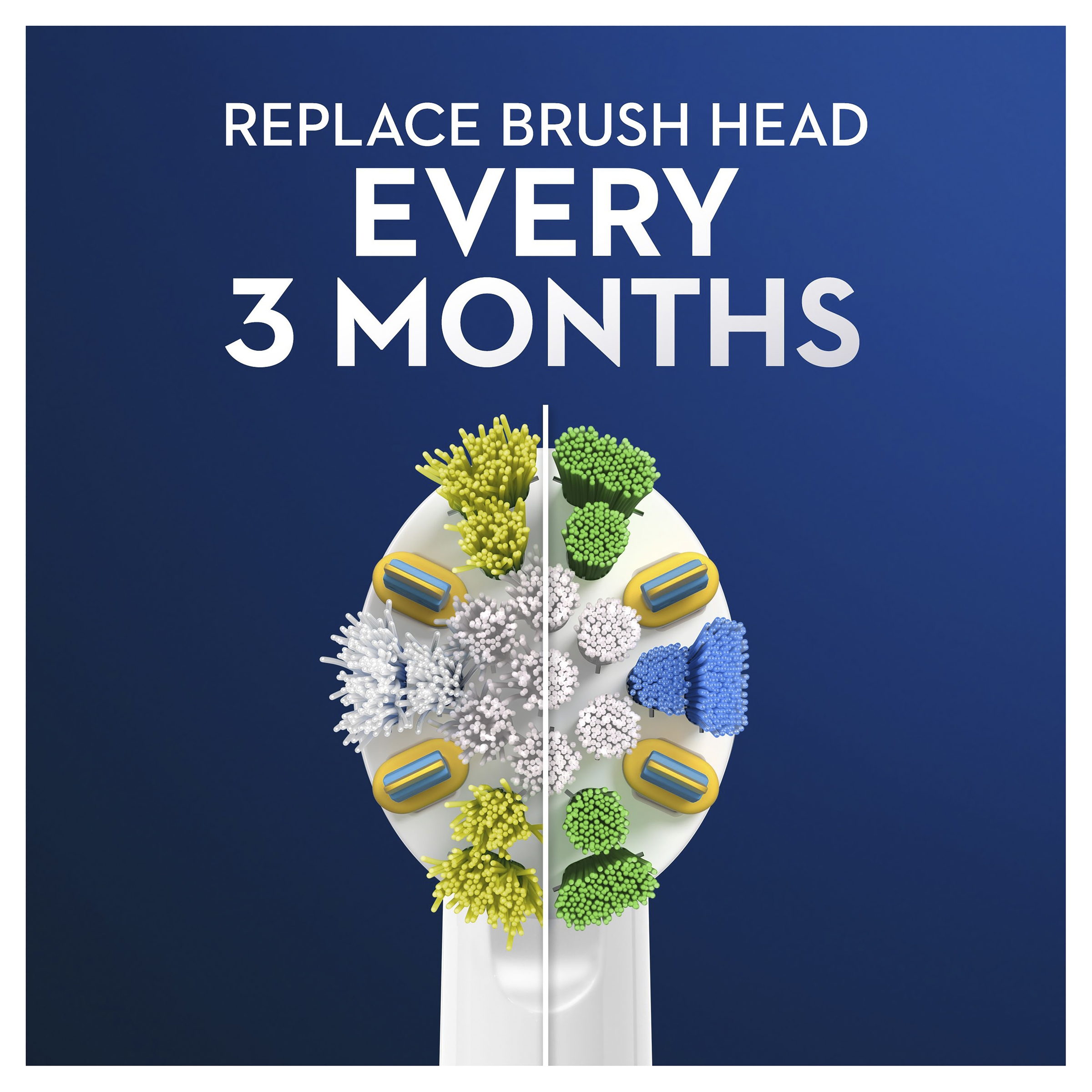 ORAL-B VITALITY+ POWER BRUSH HEADS FLOSS ACTION 3 PACK - Image 8