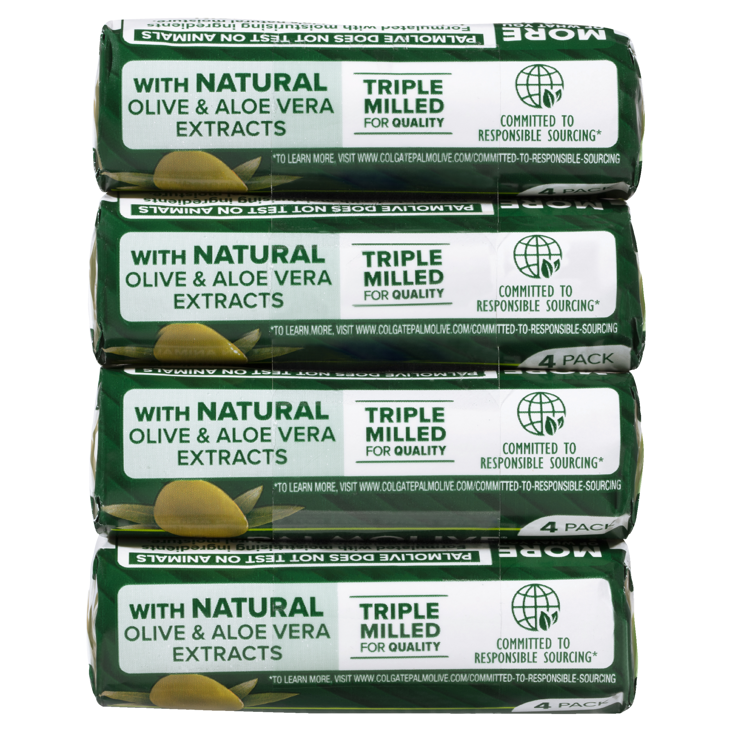 PALMOLIVE NATURALS BODY SOAP MOISTURE CARE ALOE & OLIVE 90G 4 PACK - Image 3