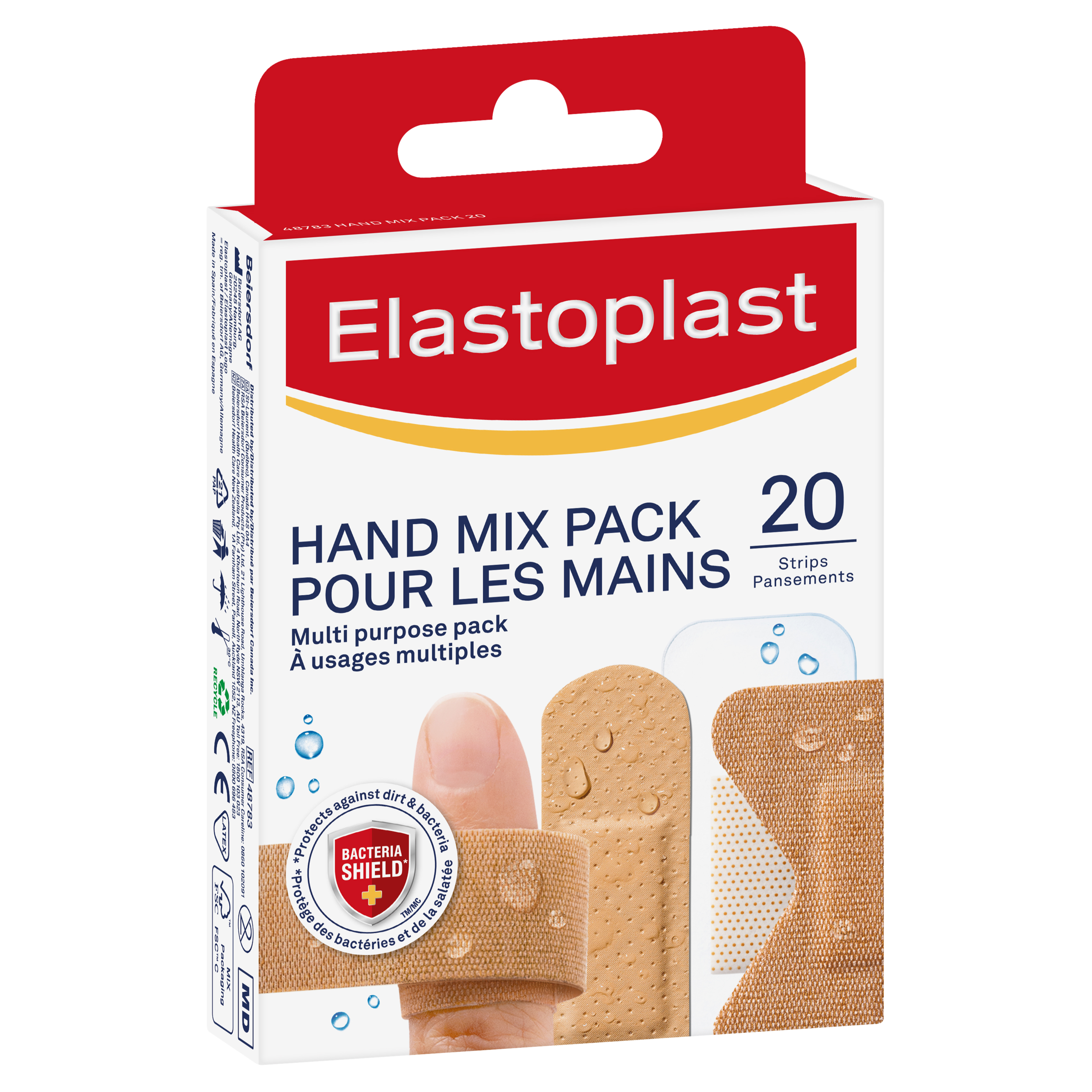 ELASTOPLAST HAND MIX STRIPS 20 PACK - Image 8