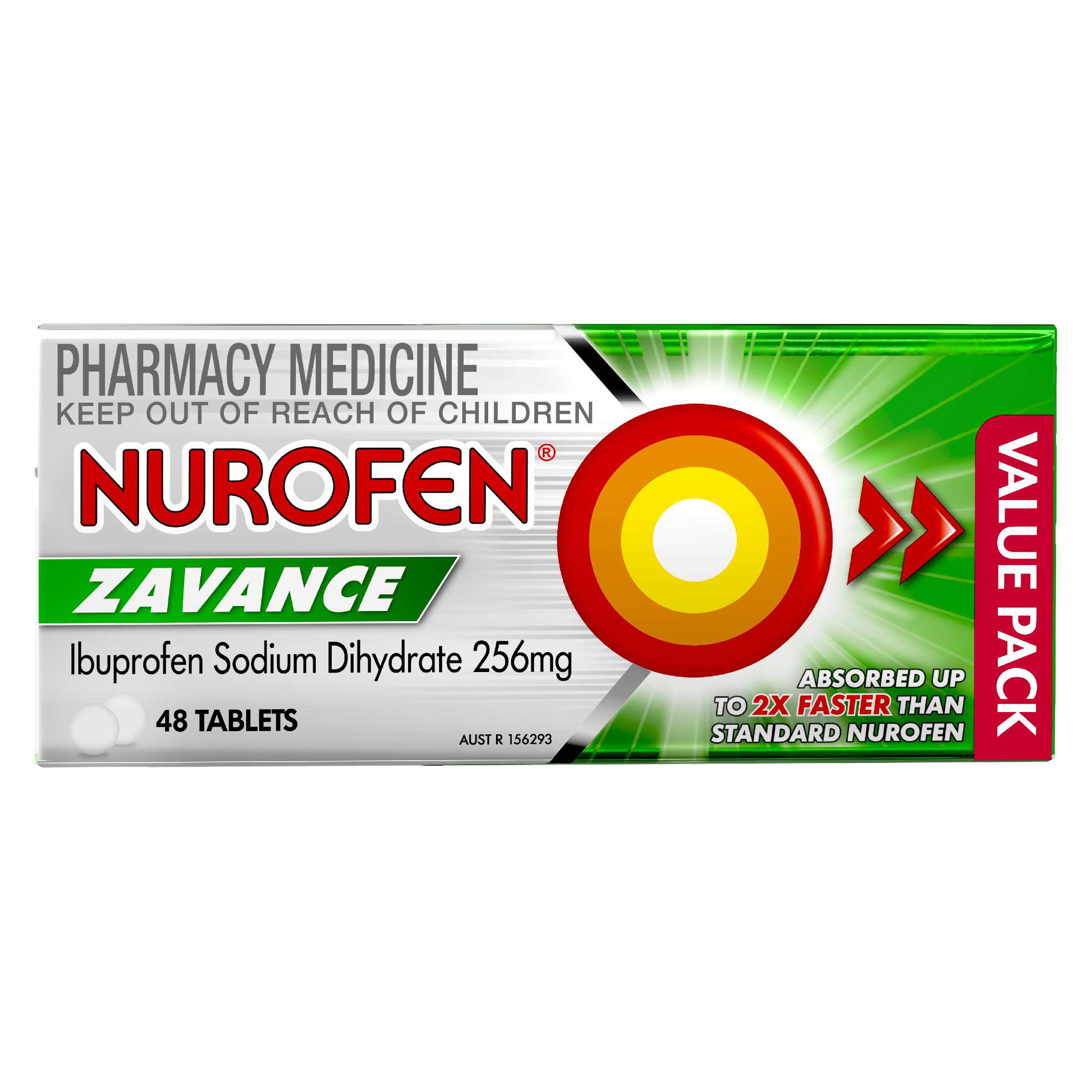 NUROFEN ZAVANCE 48 TABLETS - Image 2