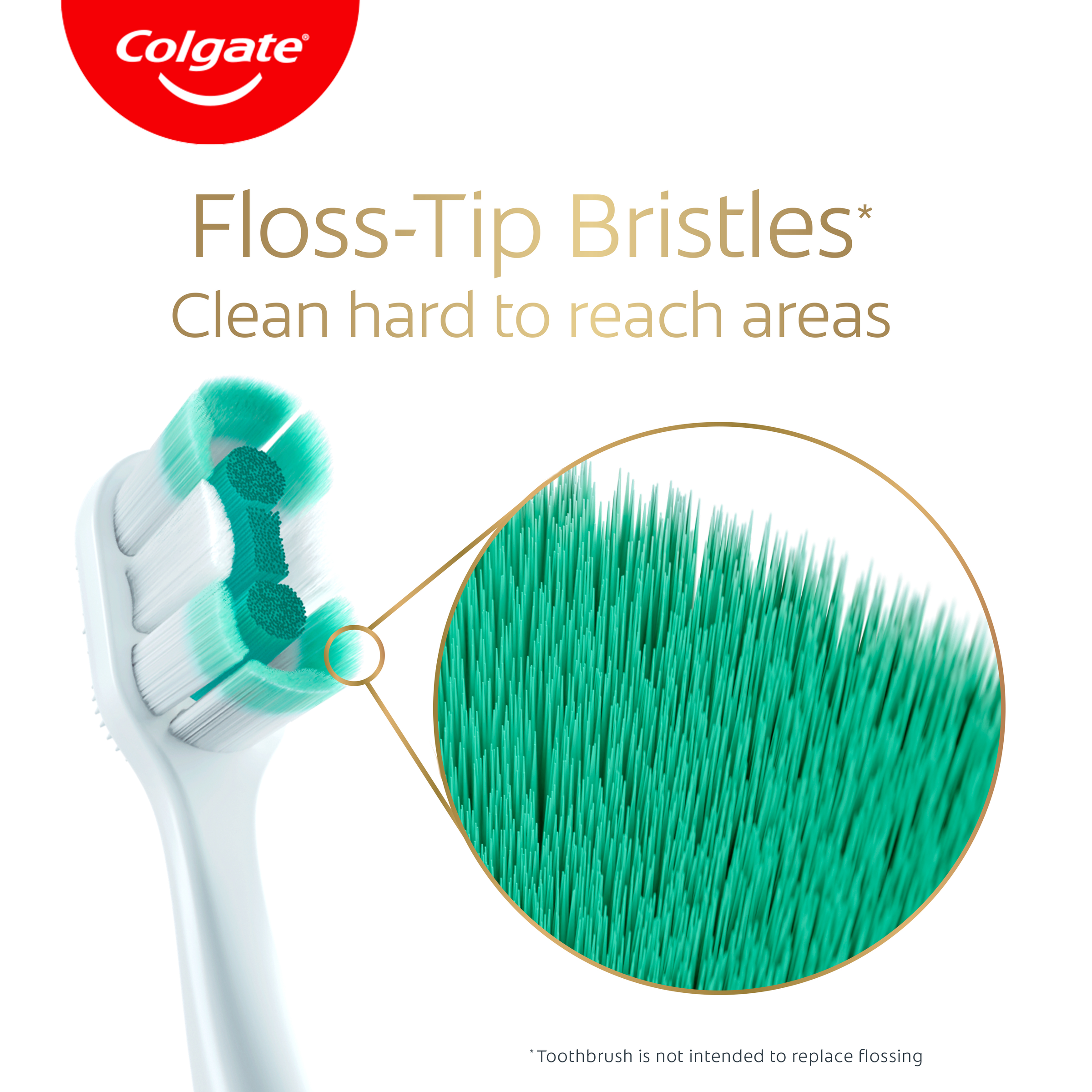 COLGATE TOOTHBRUSH TOTAL FOAMING CLEAN MEDIUM 1 PACK - Image 5