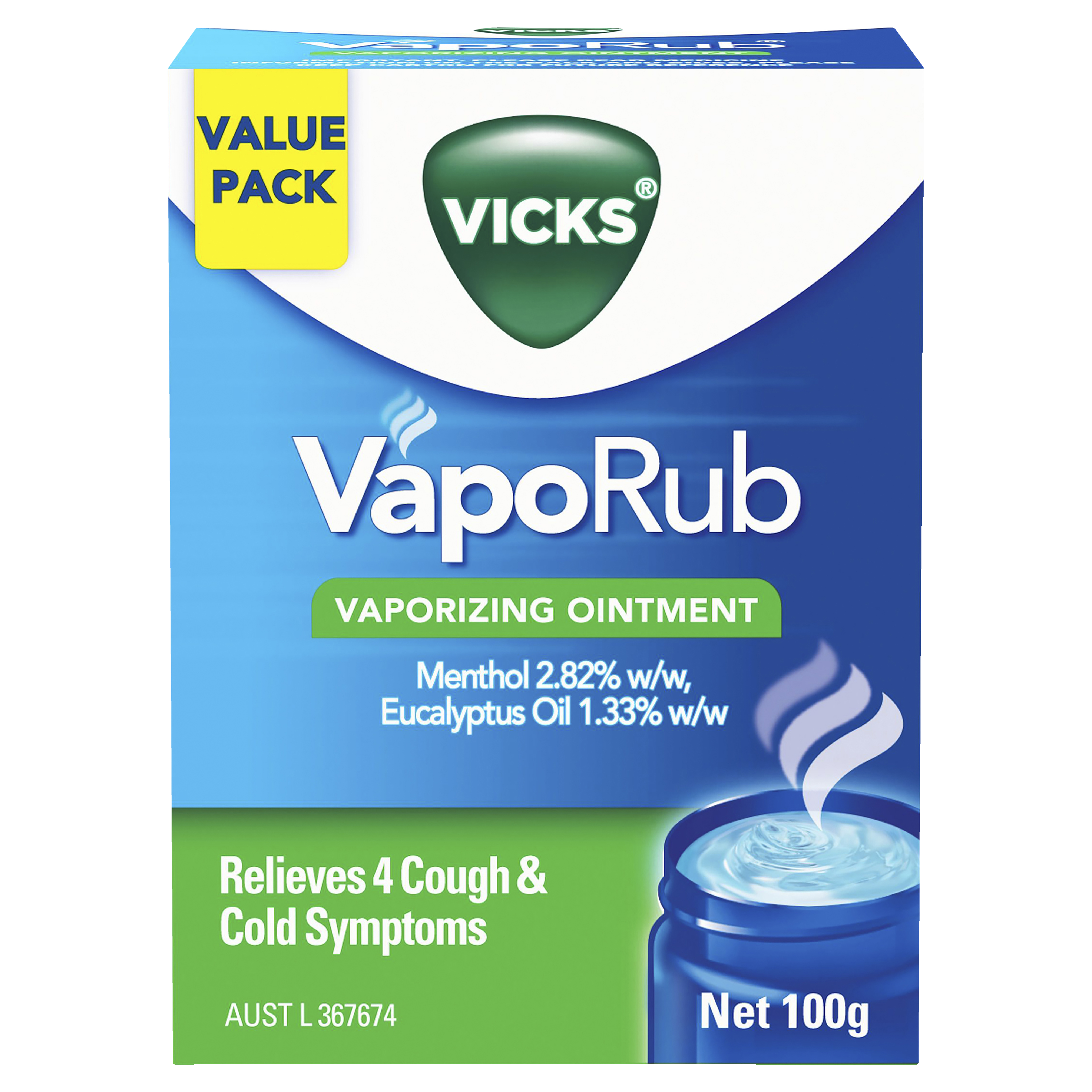 VICKS VAPORUB OINTMENT 100G - Image 2