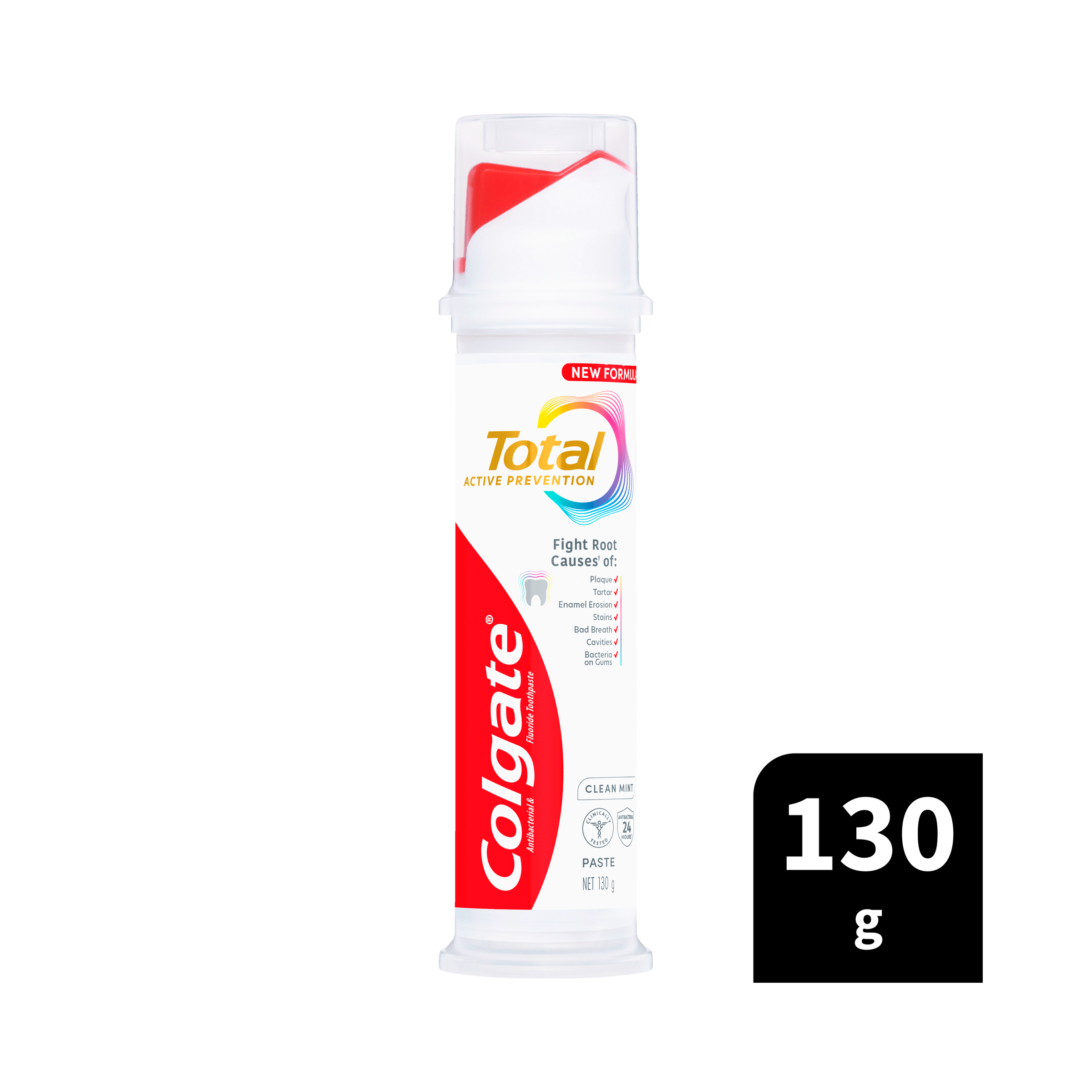 COLGATE TOOTHPASTE TOTAL CLEAN MINT PUMP 130G - Image 11