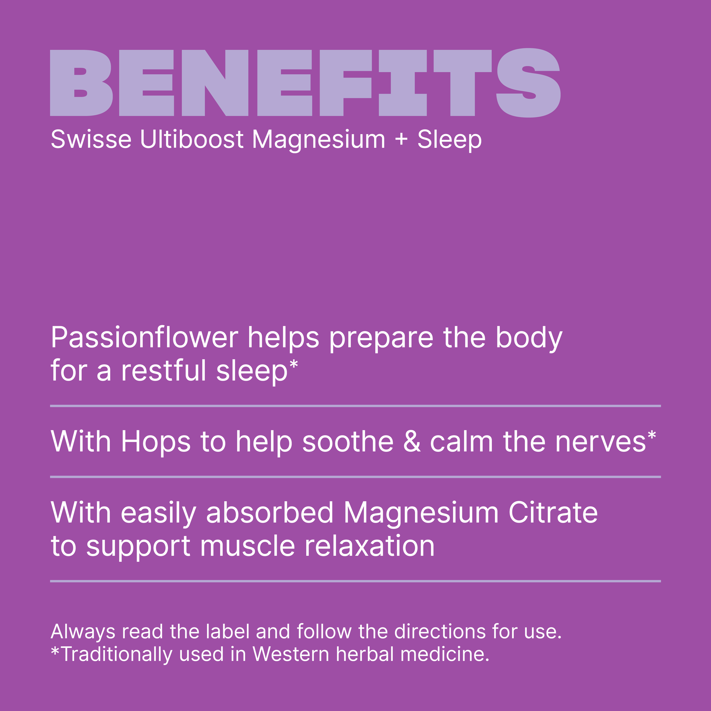 SWISSE MAGNESIUM + SLEEP 60 CAPSULES - Image 3
