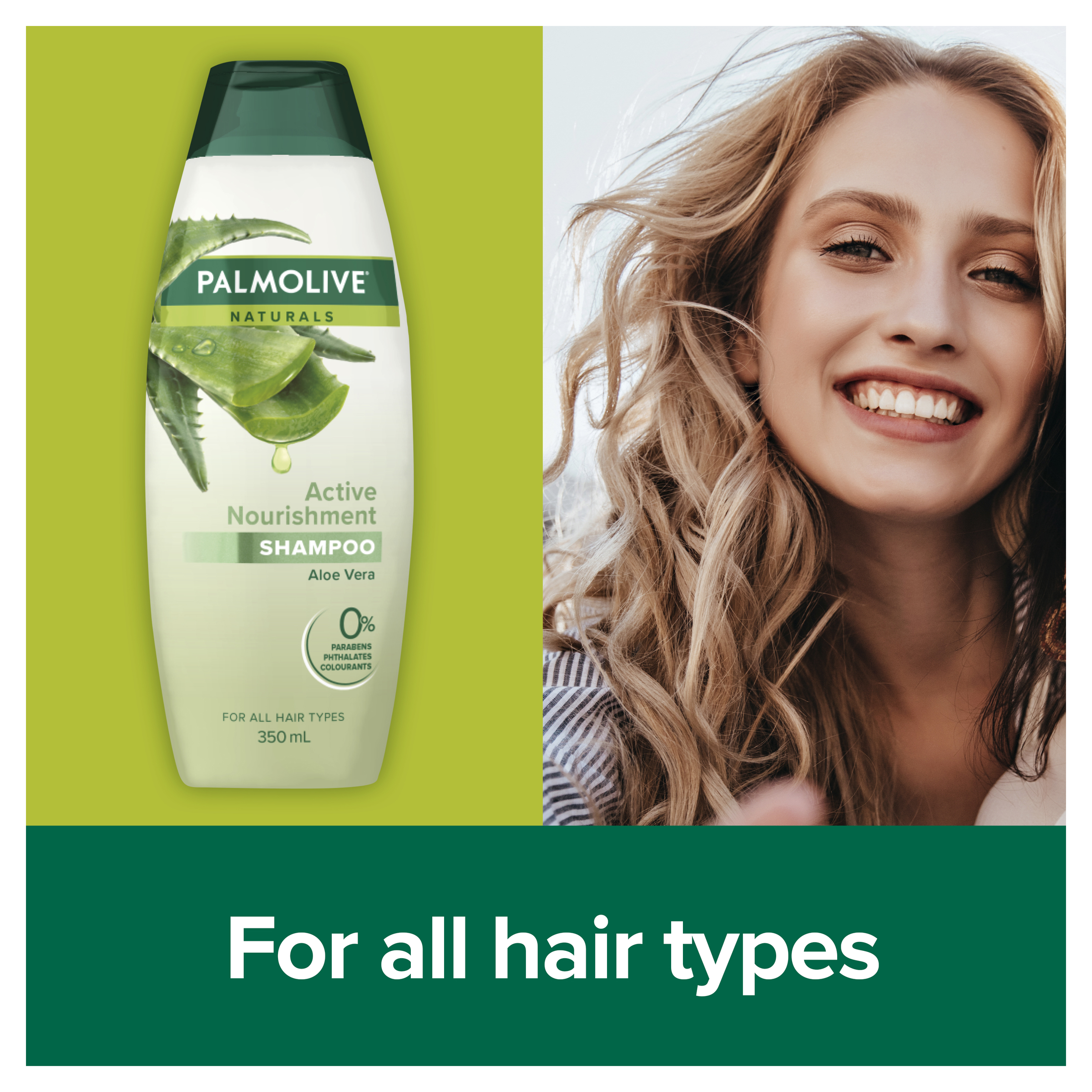 PALMOLIVE NATURALS ACTIVE NOURISHMENT SHAMPOO 350ML - Image 4