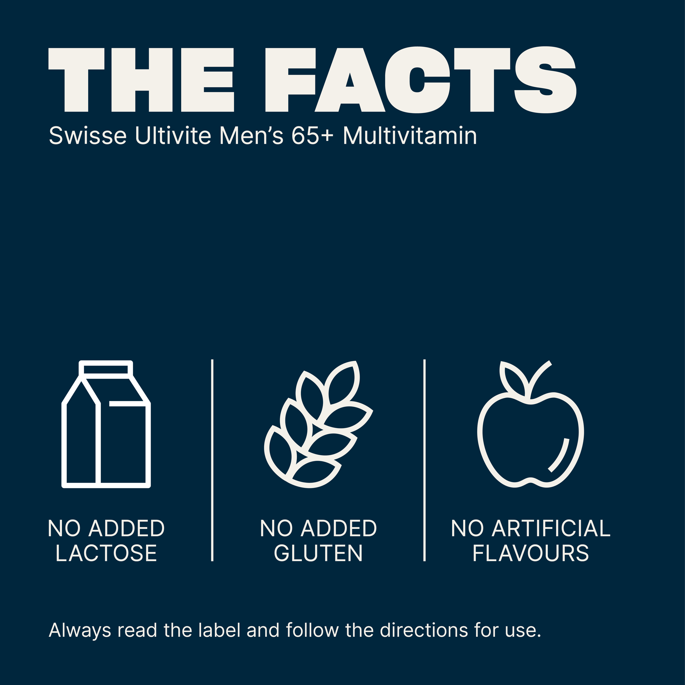 SWISSE ULTIVITE MEN 65+ TABLETS 60 - Image 6