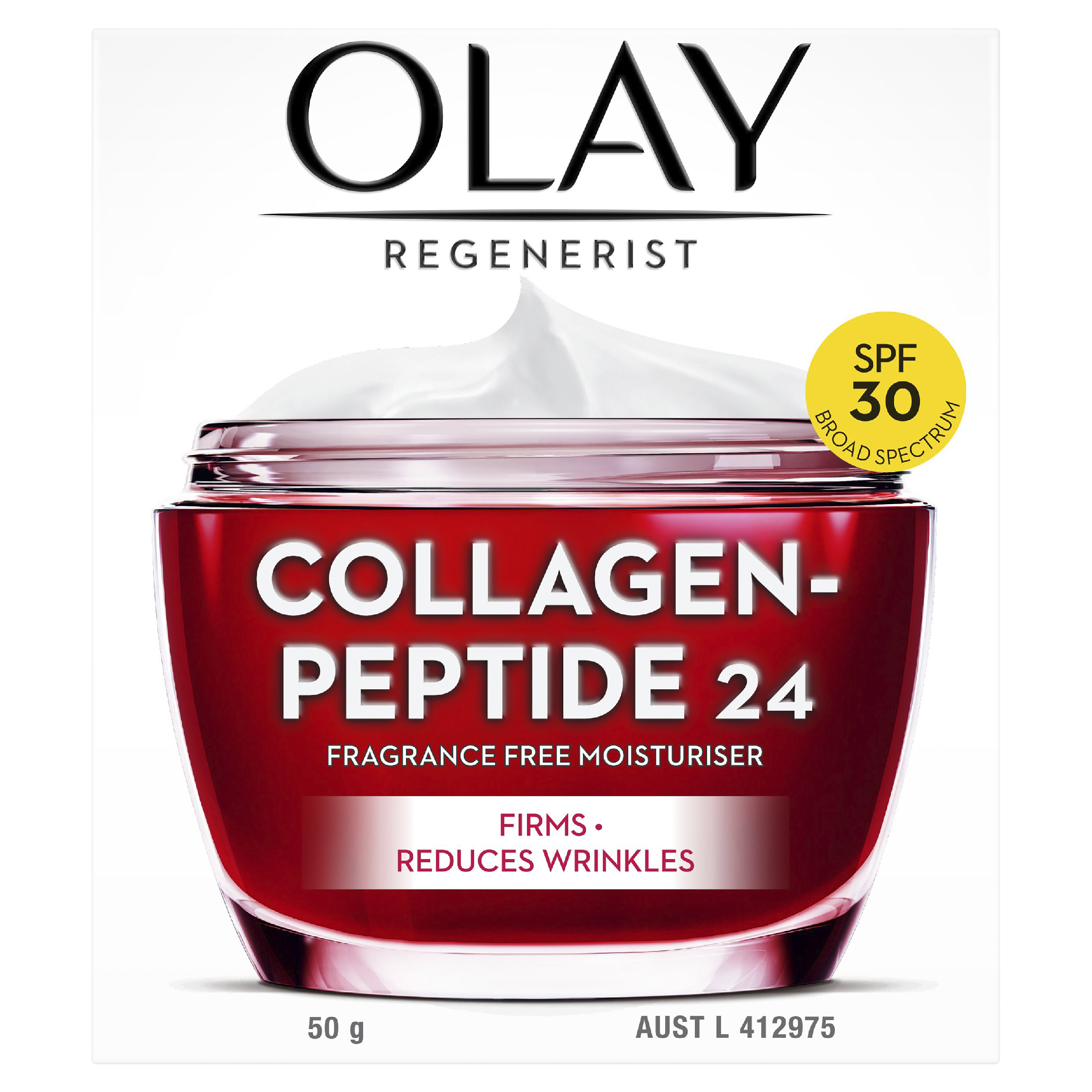 OLAY REGENERIST COLLAGEN PEPTIDE 24 CREAM SPF30 50G - Image 2