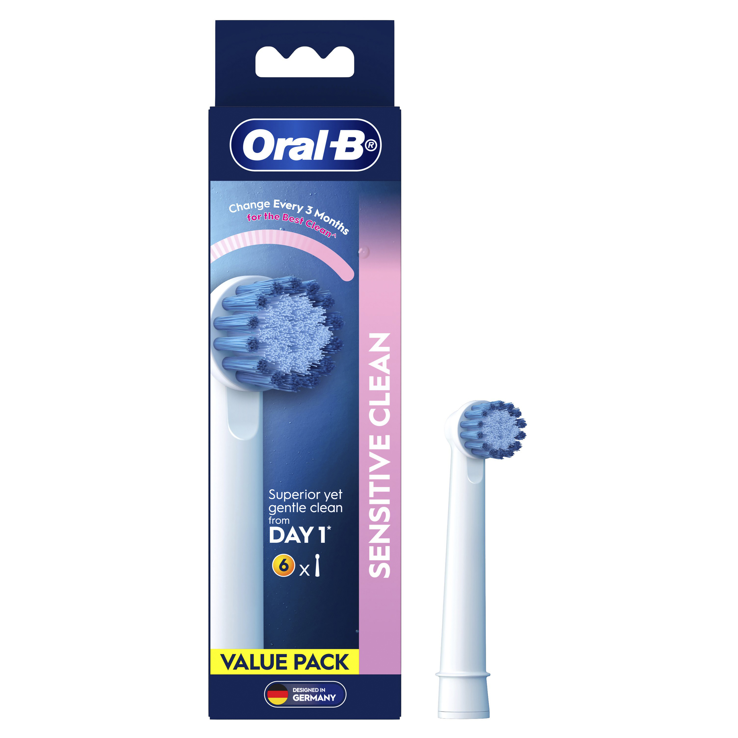 ORAL-B SENSITIVE CLEAN REPLACEMENT HEADS 6 PACK - Image 8