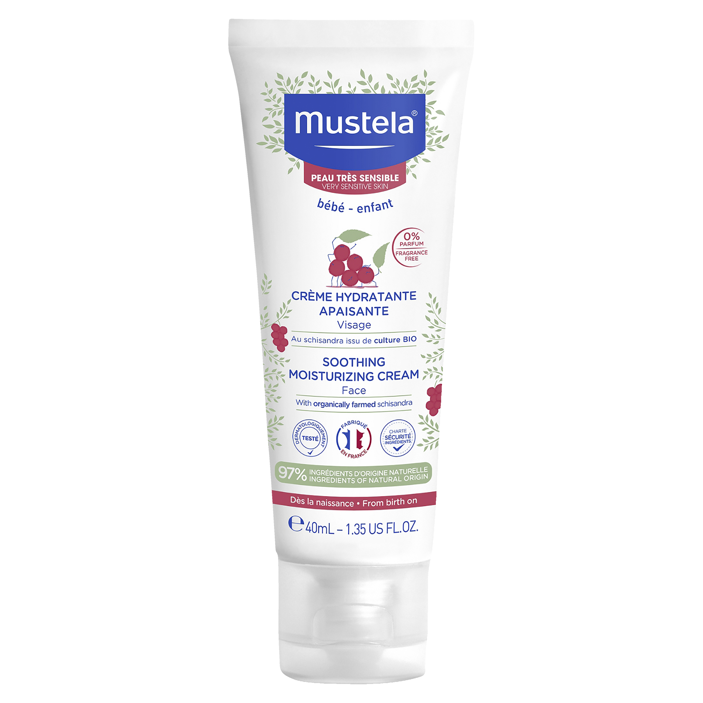 MUSTELA SOOTHING MOISTURISING CREAM 40ML - Image 2