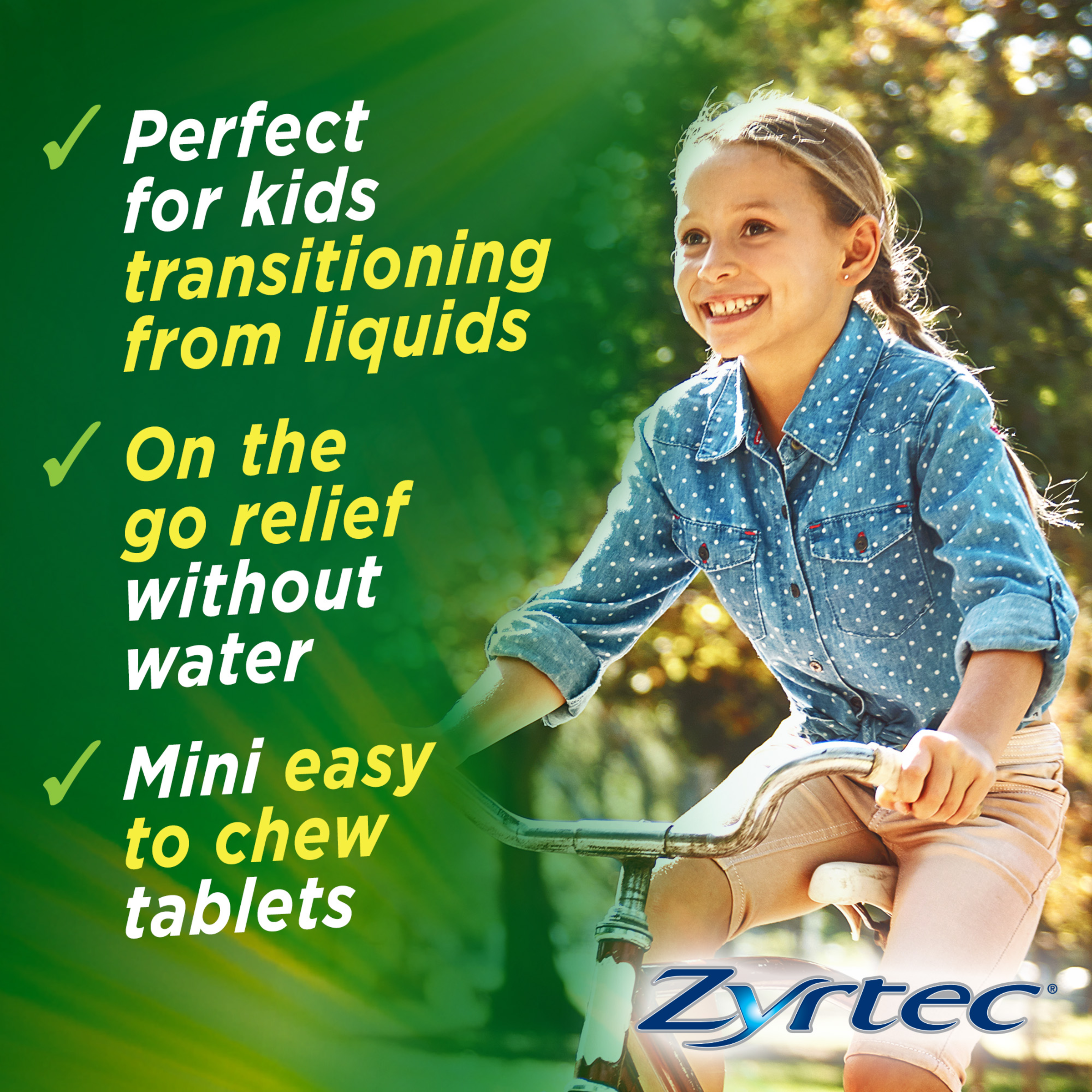 ZYRTEC KIDS 5MG GRAPE 10 CHEWABLE TABLETS - Image 8