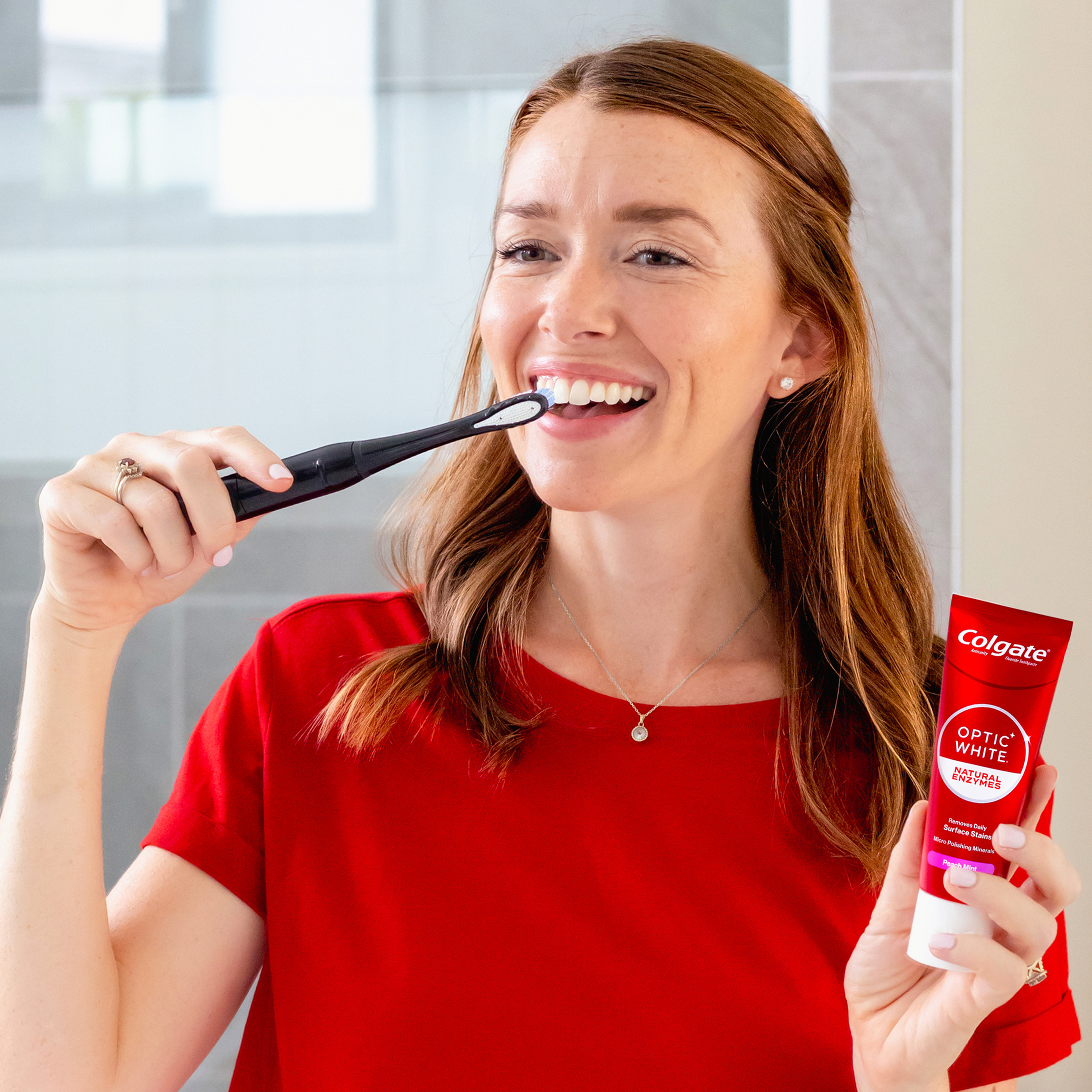 COLGATE TOOTHPASTE OPTIC WHITE ENZYME 100G - Image 3